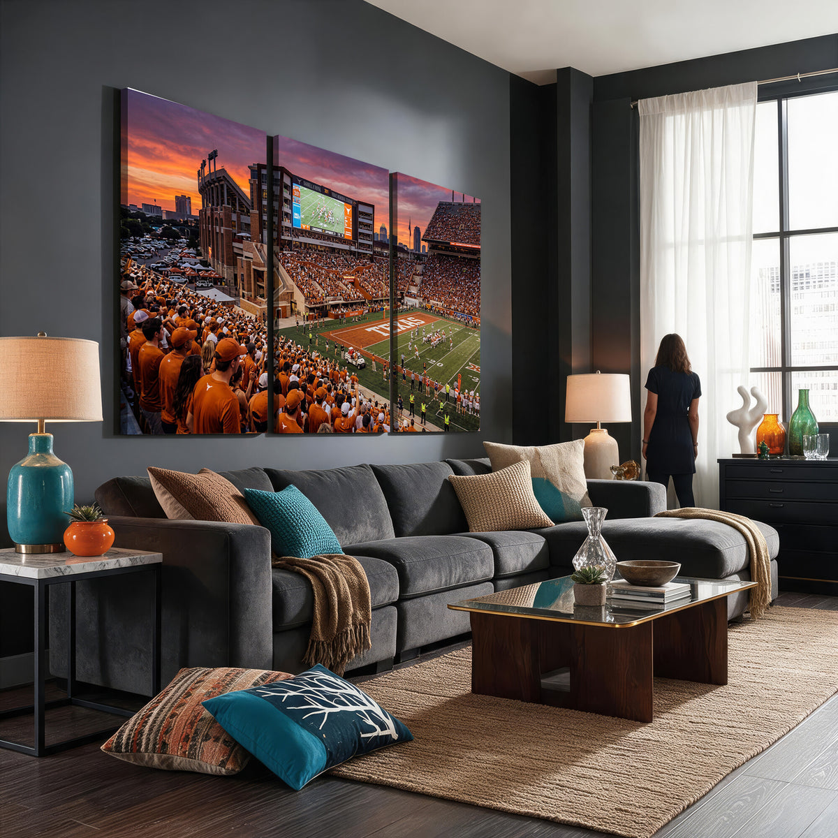 23743181-MGV-CV-36X24 - Stadium Wall Art Canvas Print