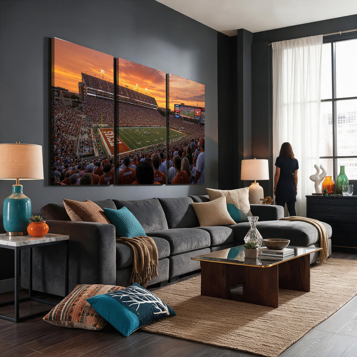 50466060-MGV-CV-36X24 - Stadium Wall Art Canvas Print