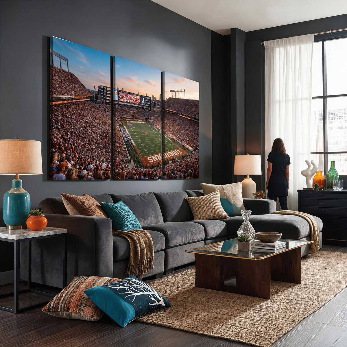 41187139-MGV-CV-36X24 - Stadium Wall Art Canvas Print