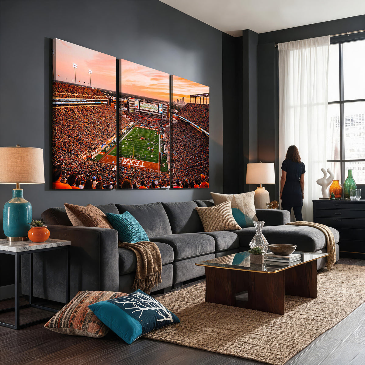 24606043-MGV-CV-36X24 - Stadium Wall Art Canvas Print