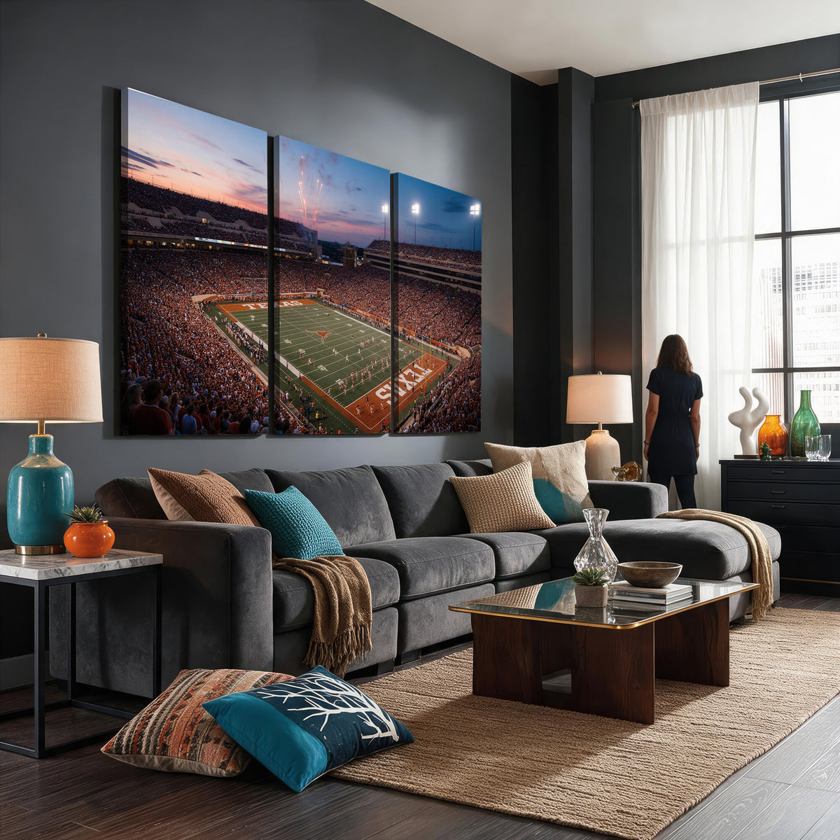 31666911-MGV-CV-36X24 - Stadium Wall Art Canvas Print