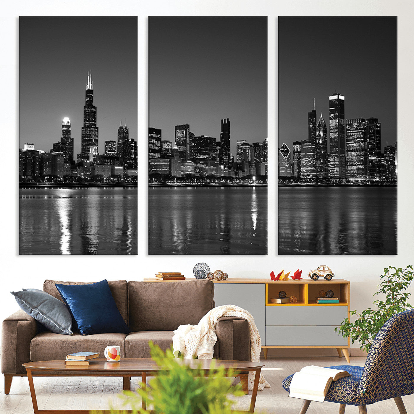 67435-MGV-CV-36X24-Chicago Wall Art Canvas Print