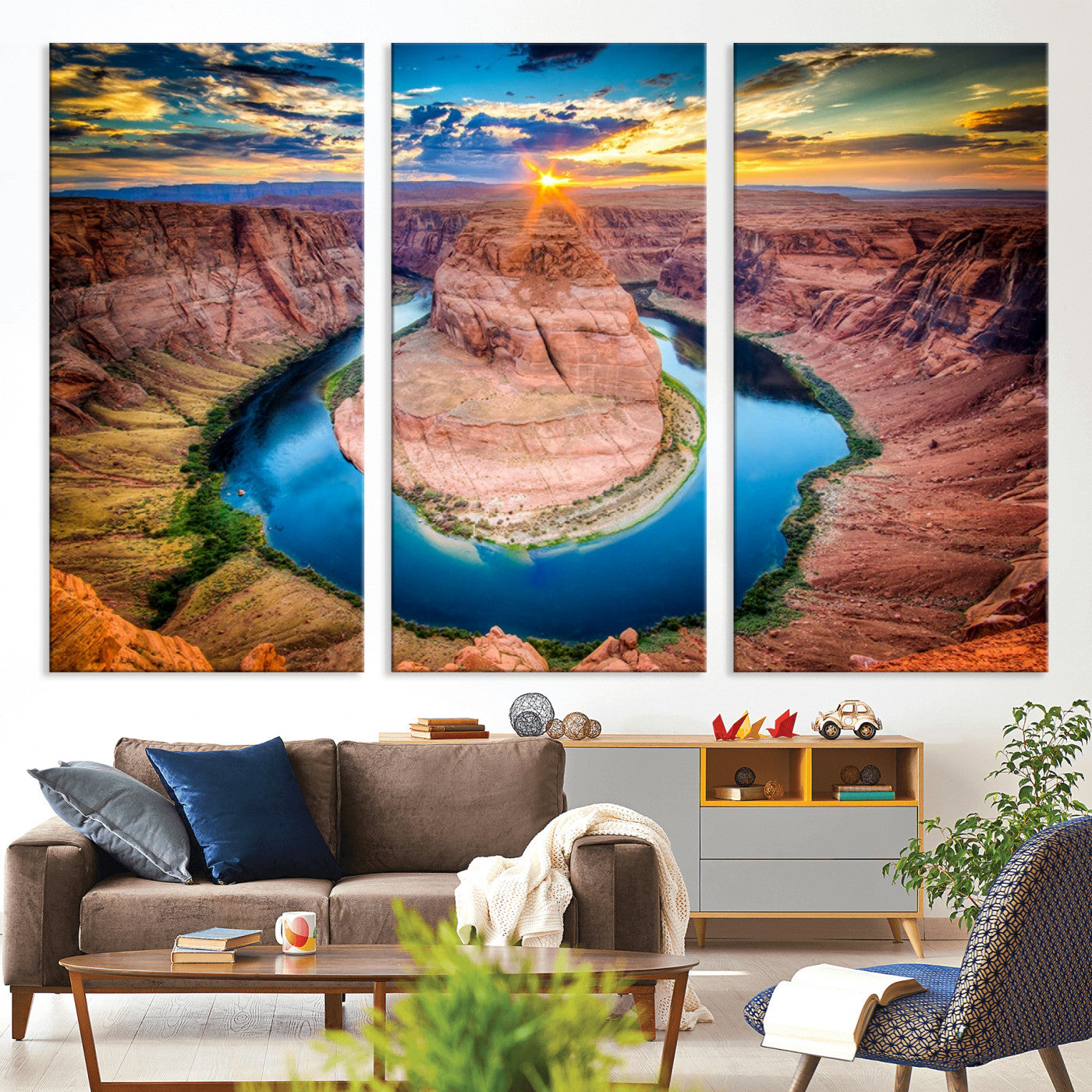 80407-MGV-CV-36X24-Grand Canyon Wall Art Canvas Print