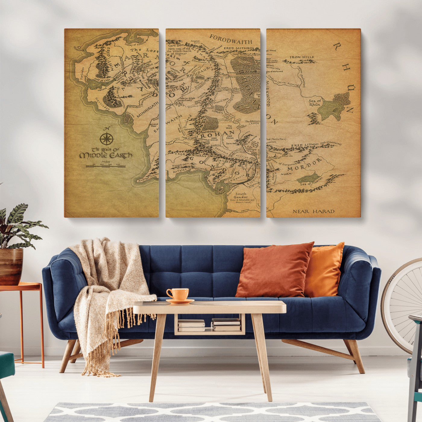 MGV-CV-48X32-3P - Push Pin World Map Canvas Print – Framed Wall Art for Couples to Track Their Travels – Anniversary