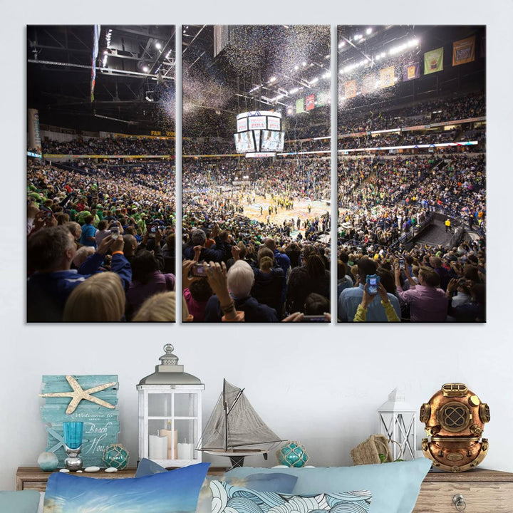 Bridgestone Arena Wall Art | Nashville Predators Hockey Team Print | Canvas Print | Ready to Hang | Nashville Wall Decor