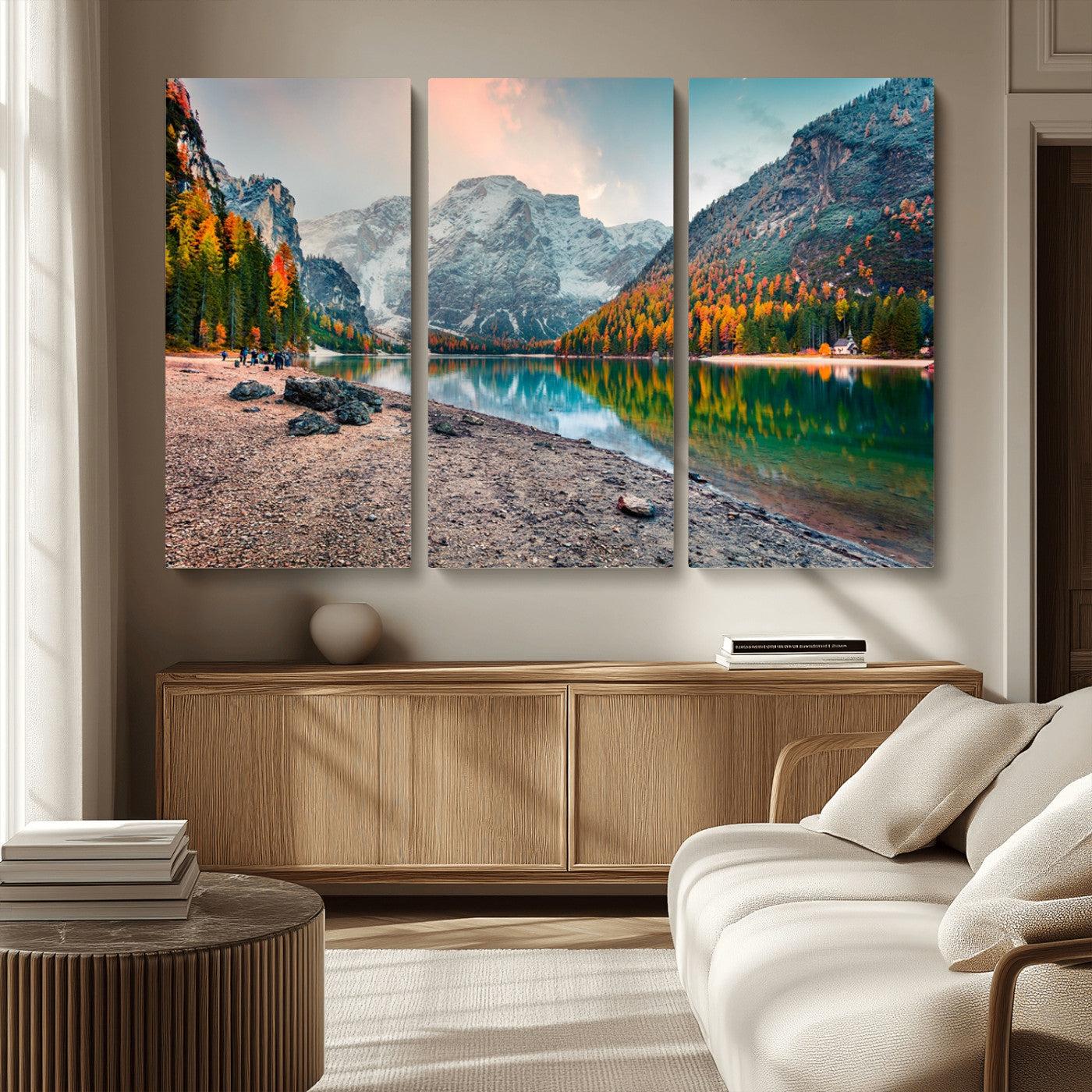 MGV-CV-48X32-3P - Spectacular Autumn Wall Art Canvas Print