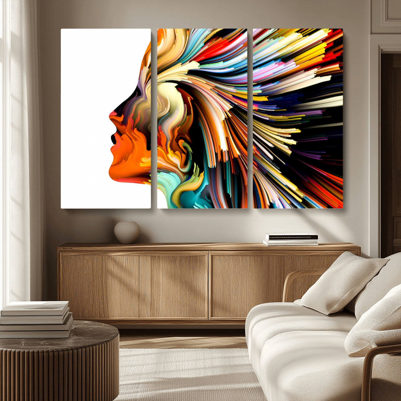 MGV-CV-48X32-3P - Profile Colors Canvas Print