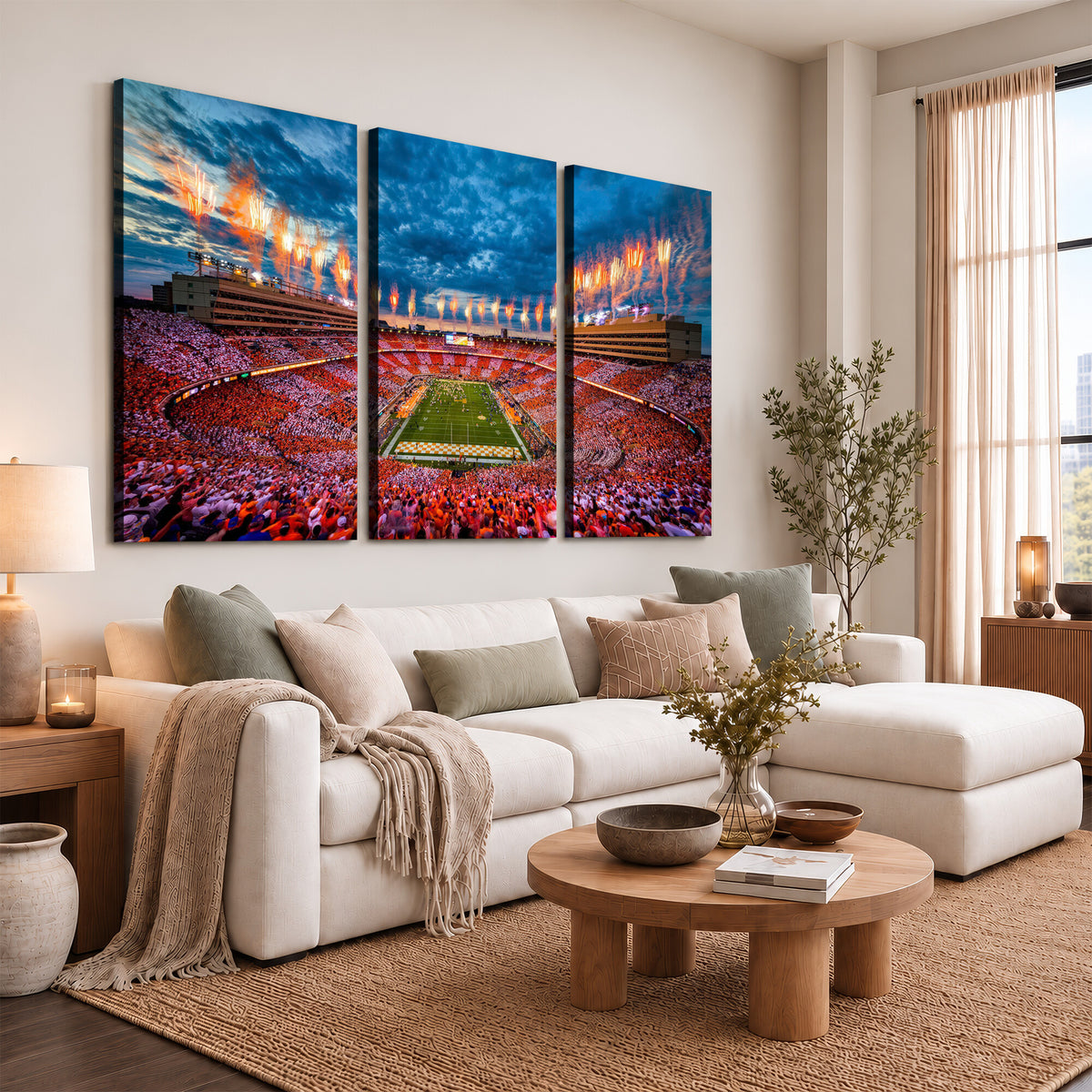 94266219-MGV-CV-36X24 - Tennessee Neyland Stadium Wall Art, Sports Arena Canvas