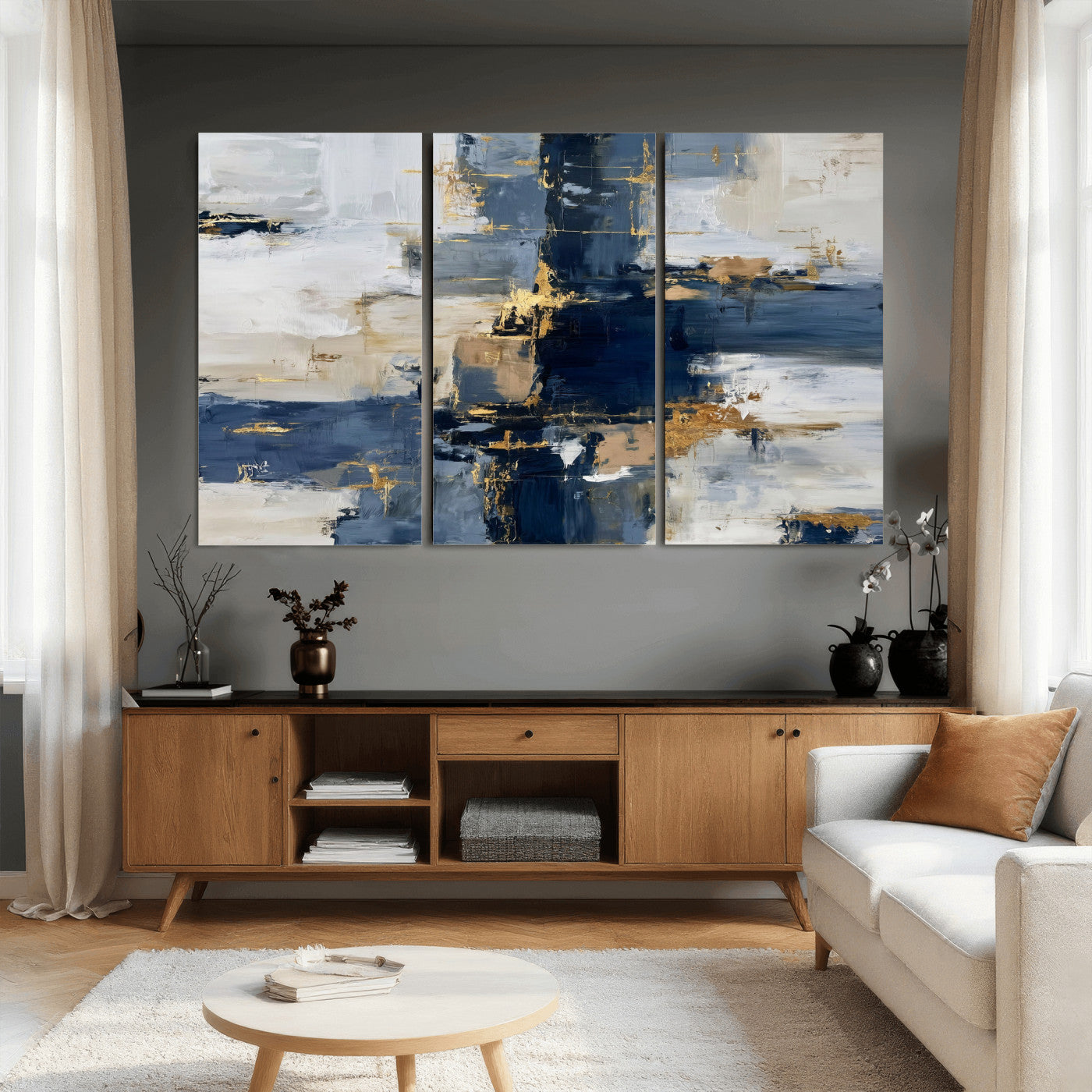 57128767-MGV-CV-36X24 - Abstract Wall Art Canvas Print