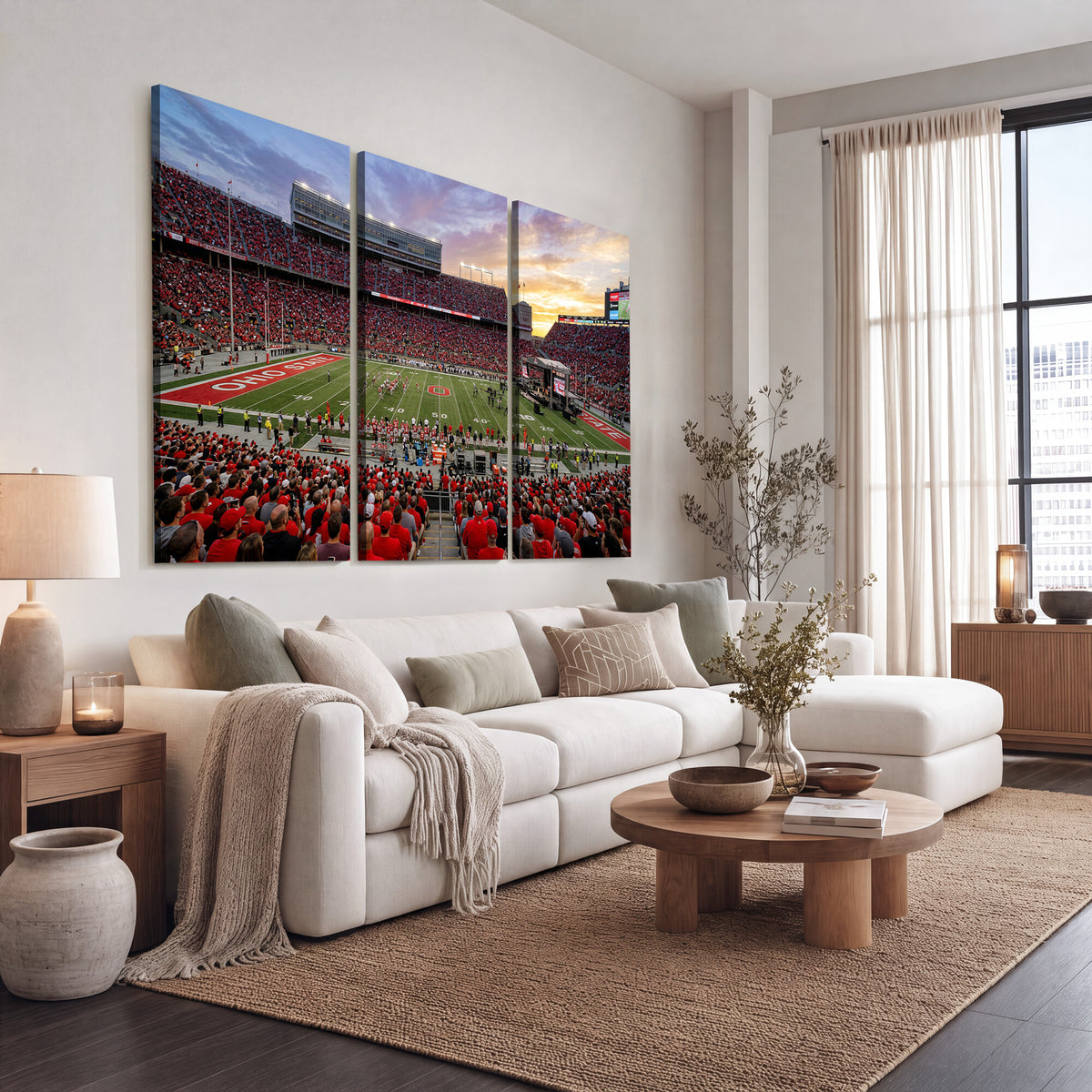 23196993-MGV-CV-36X24 - Stadium Wall Art Canvas Print