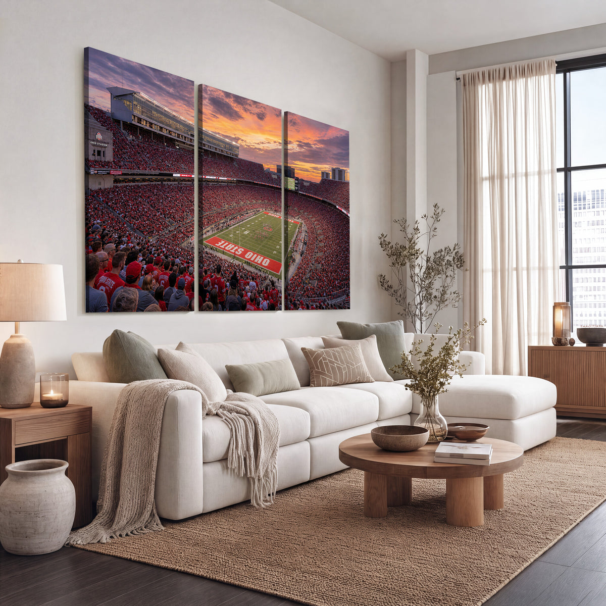 95137596-MGV-CV-36X24 - Stadium Wall Art Canvas Print