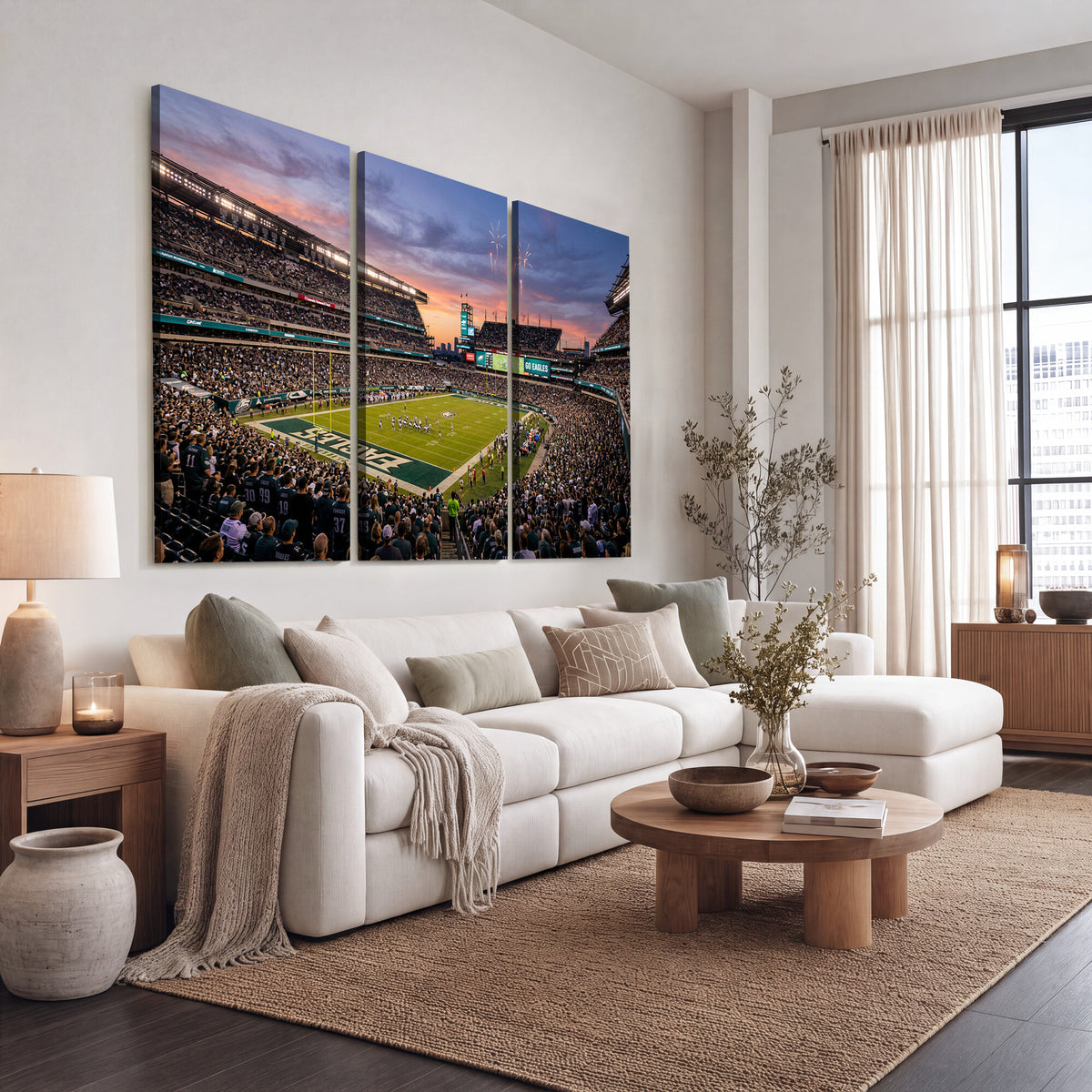 15549432-MGV-CV-36X24 - Stadium Wall Art Canvas Print