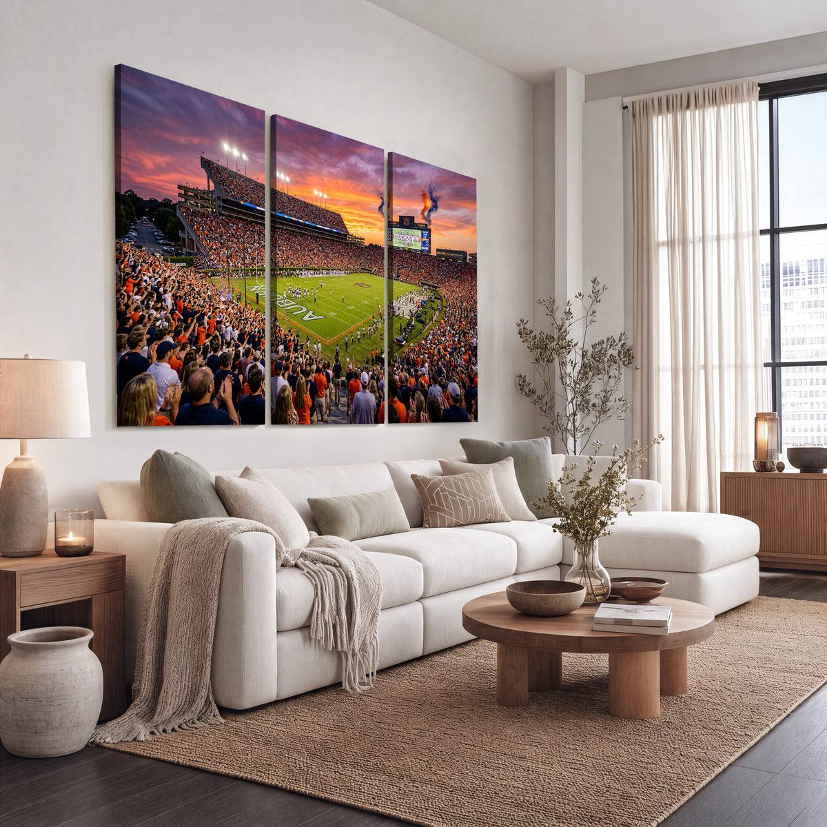 77756715-MGV-CV-36X24 - Stadium Wall Art Canvas Print