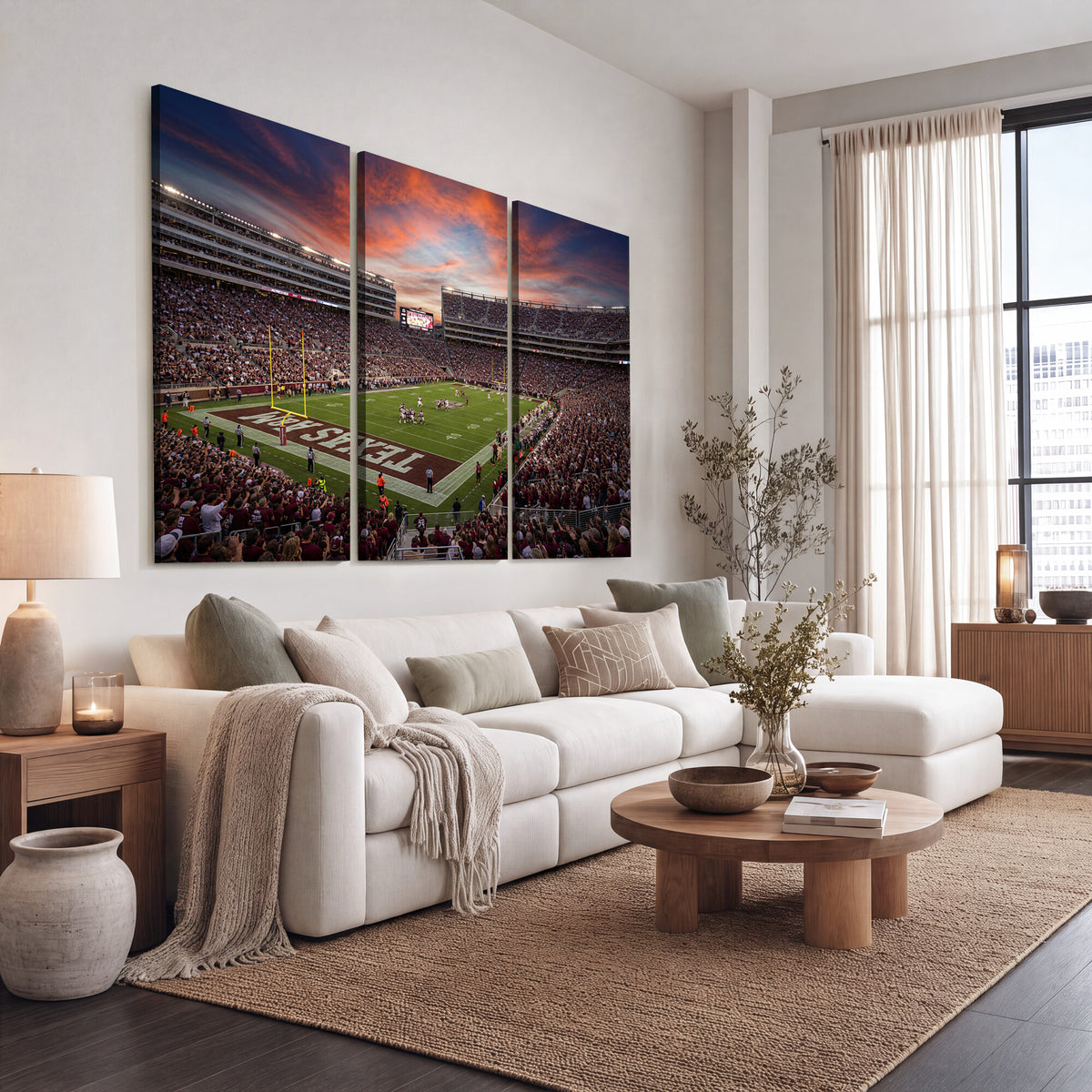 44328991-MGV-CV-36X24 - Stadium Wall Art Canvas Print