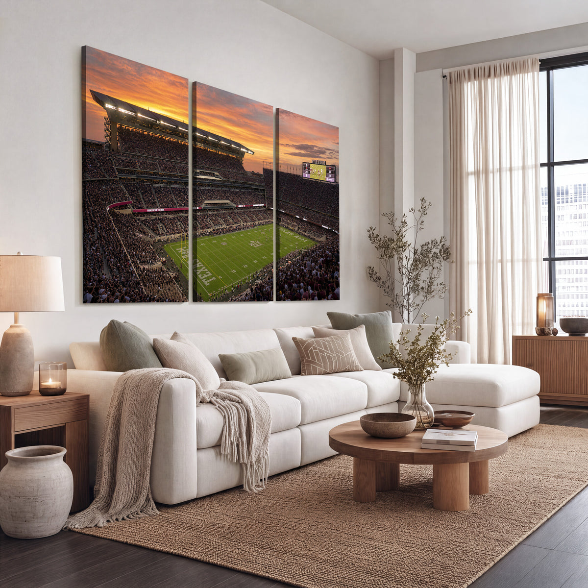77401853-MGV-CV-36X24 - Stadium Wall Art Canvas Print