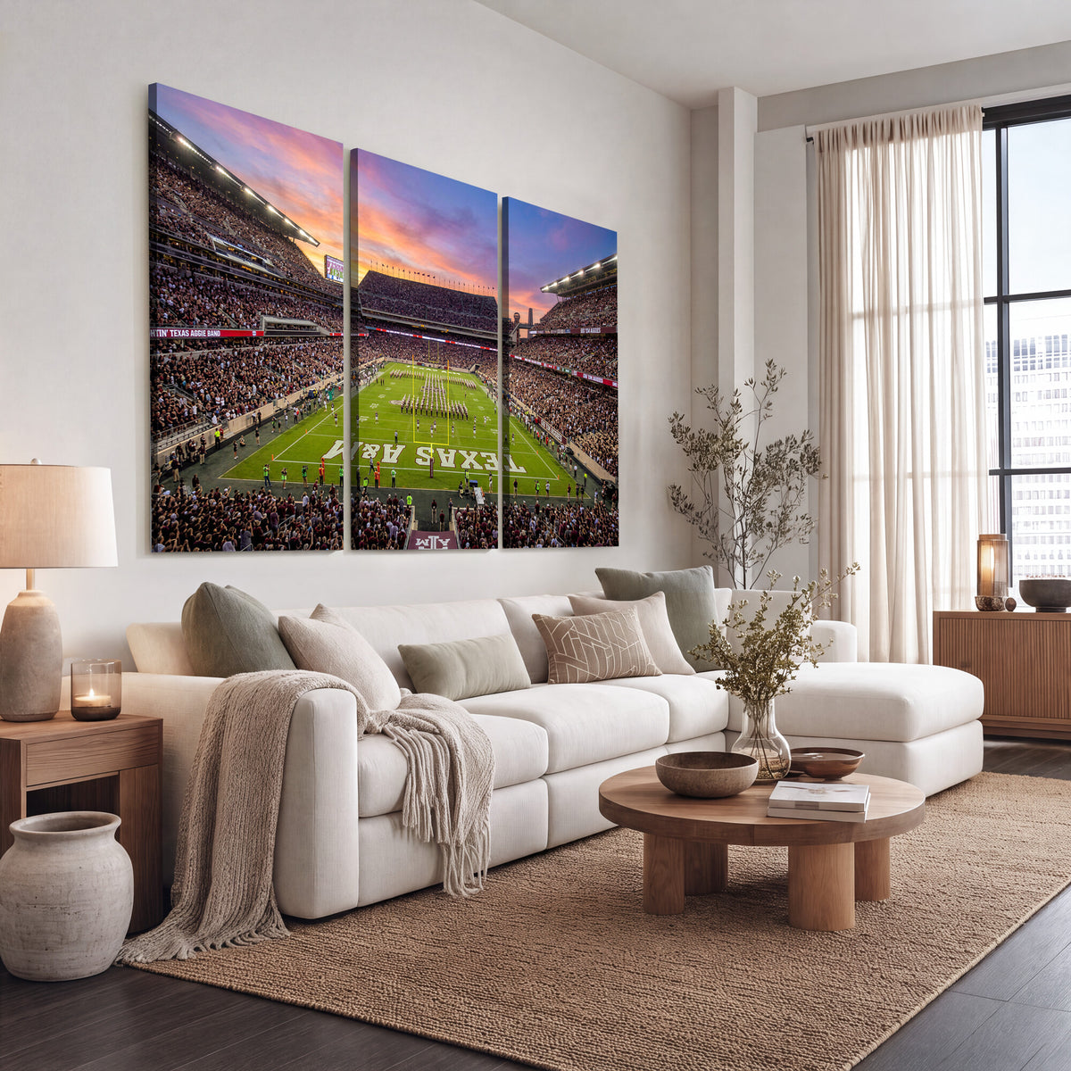 65952219-MGV-CV-36X24 - Stadium Wall Art Canvas Print