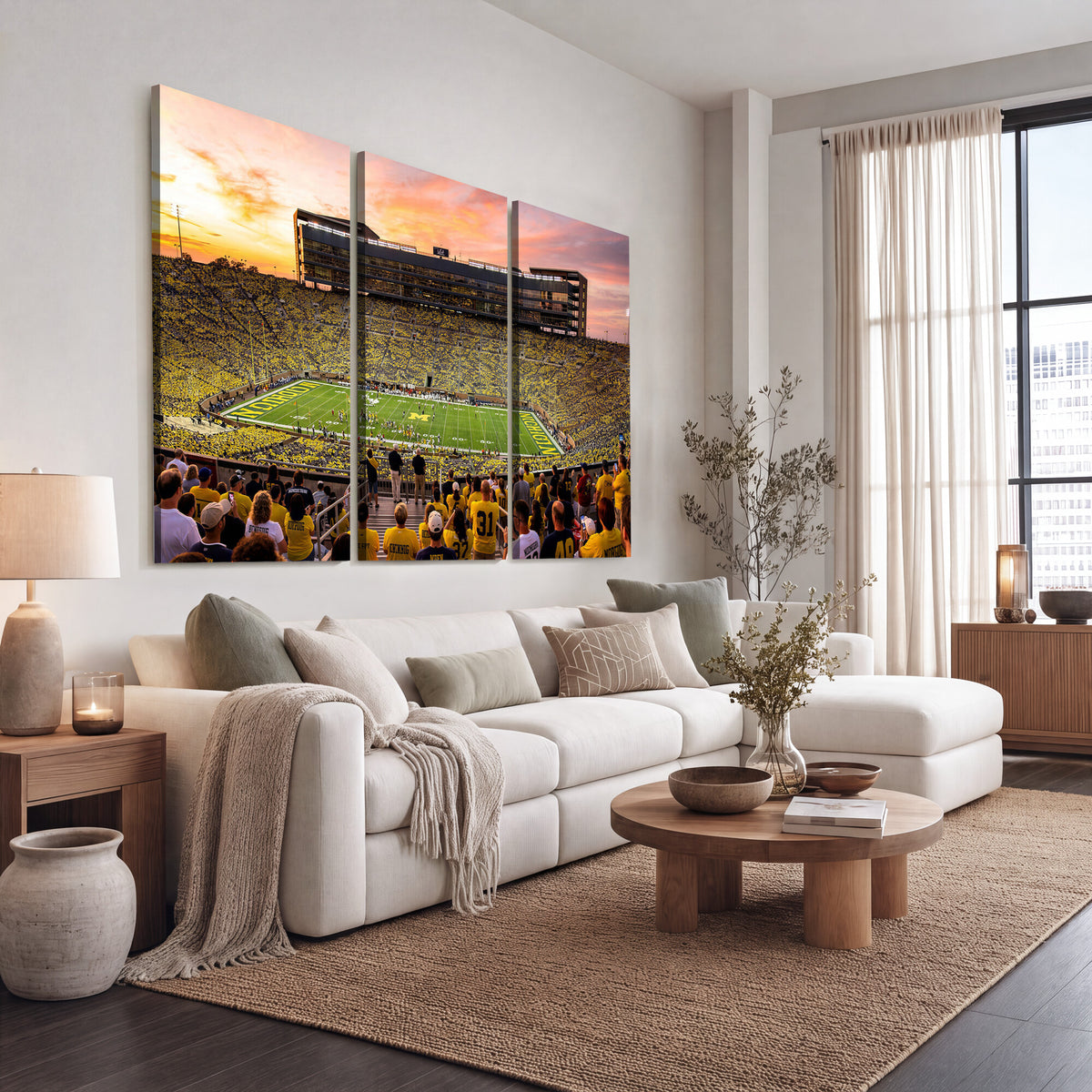 27265223-MGV-CV-36X24 - Stadium Wall Art Canvas Print