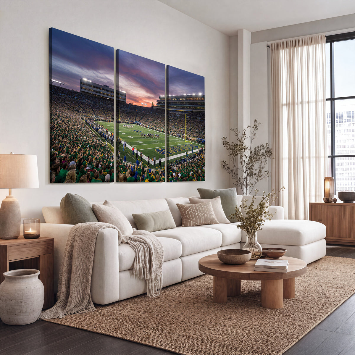 34836892-MGV-CV-36X24 - Stadium Wall Art Canvas Print
