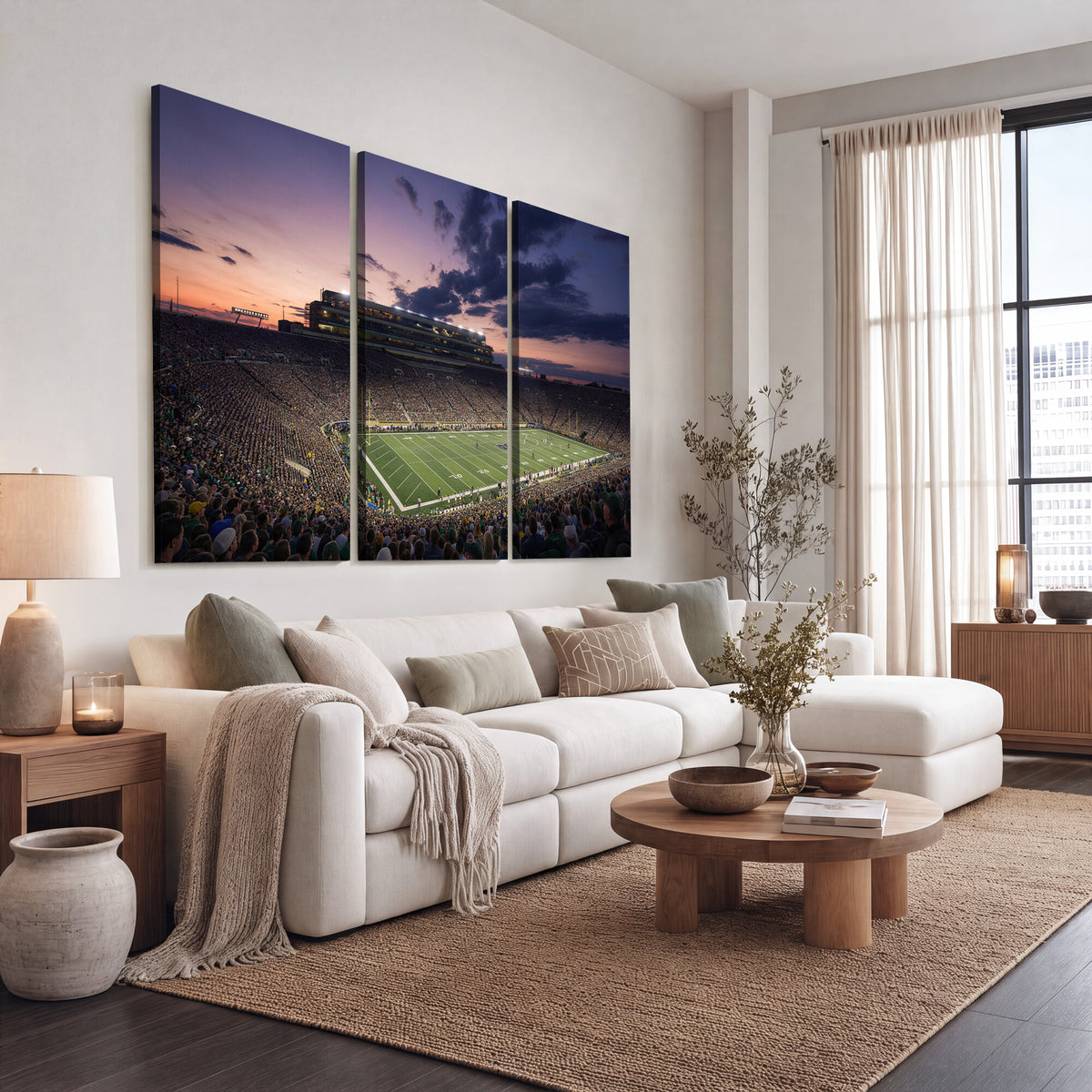 48837941-MGV-CV-36X24 - Stadium Wall Art Canvas Print