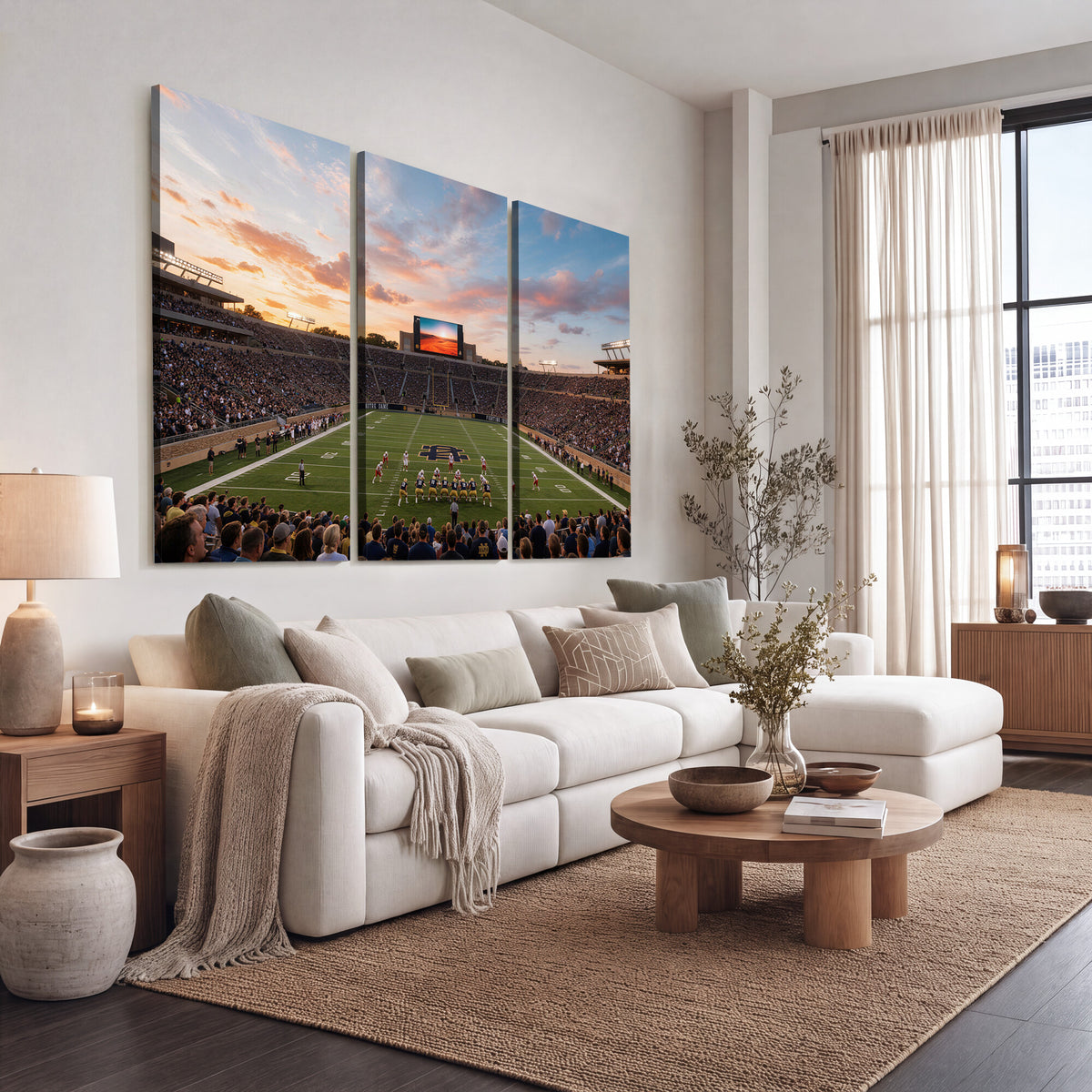 54464530-MGV-CV-36X24 - Stadium Wall Art Canvas Print