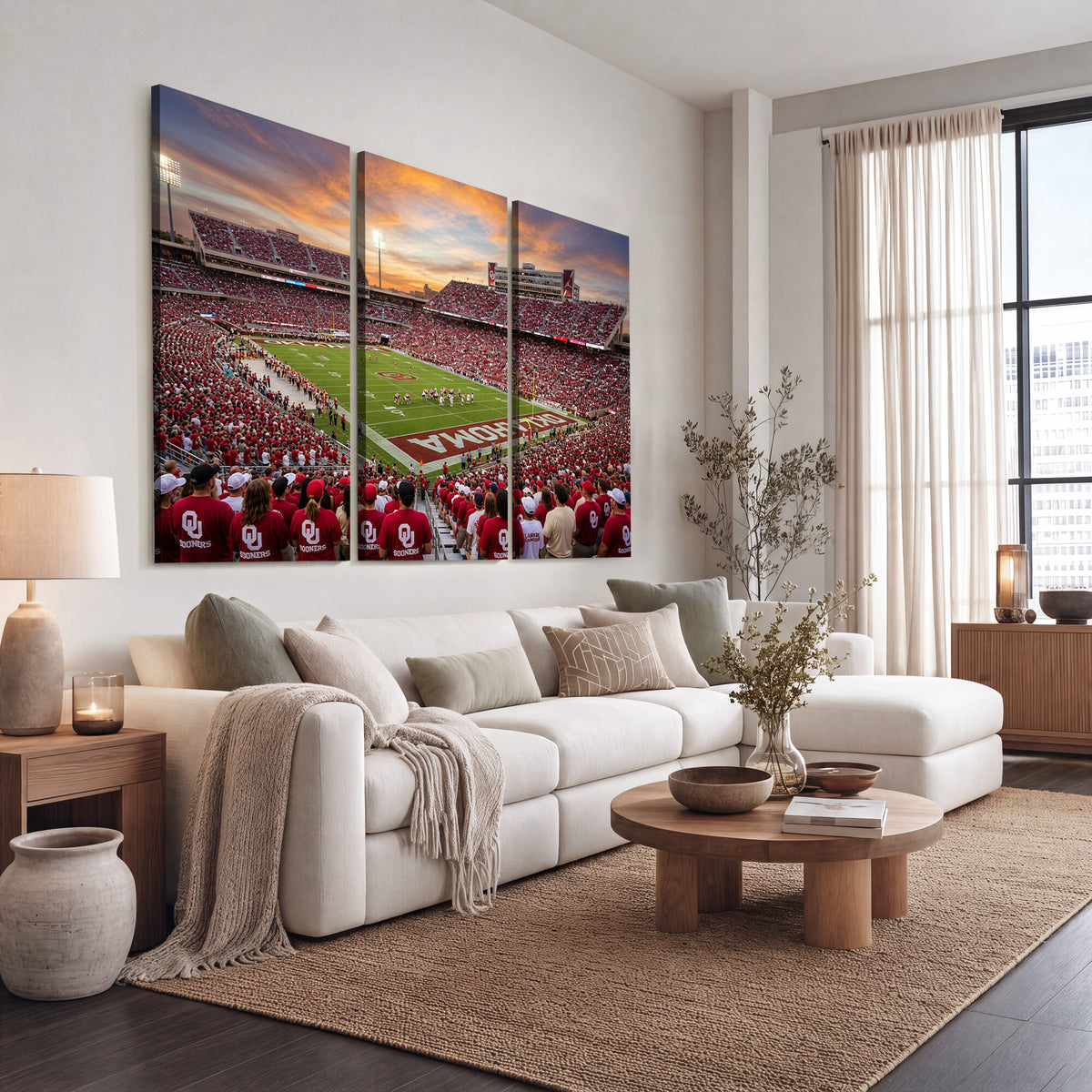 92718741-MGV-CV-36X24 - Stadium Wall Art Canvas Print