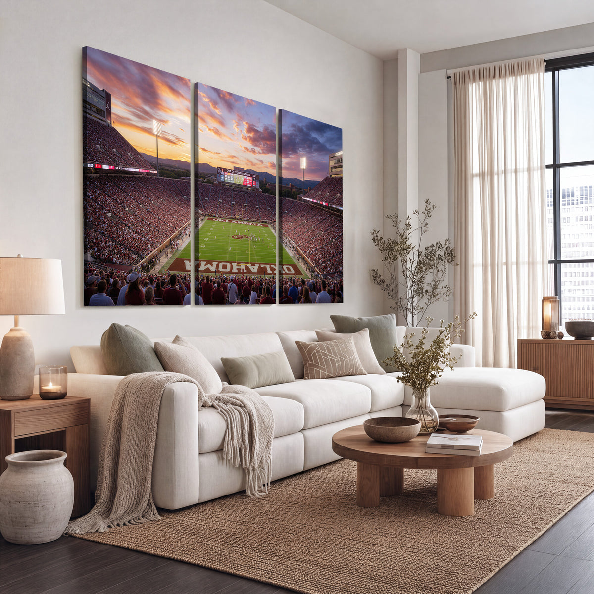 18509931-MGV-CV-36X24 - Stadium Wall Art Canvas Print