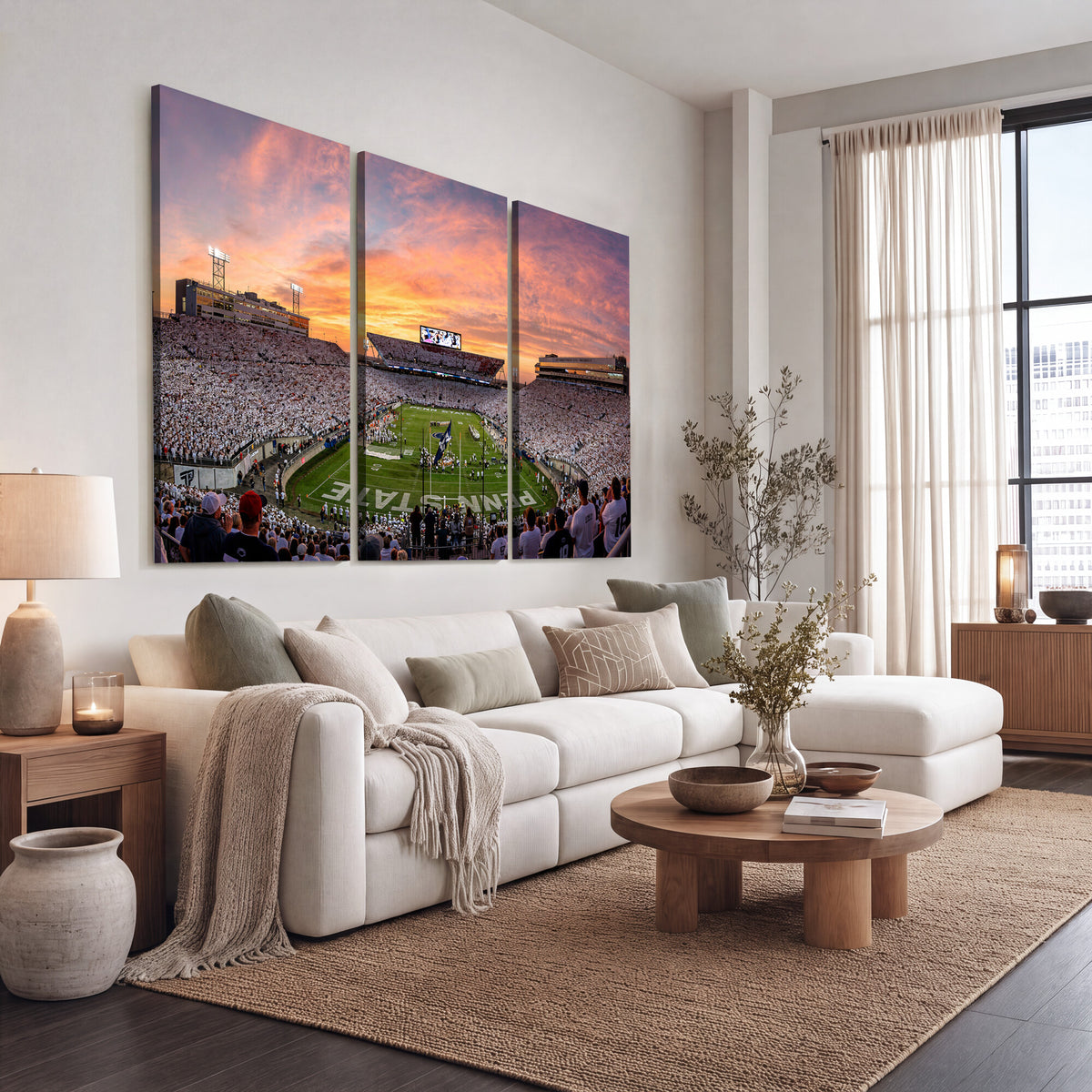53161432-MGV-CV-36X24 - Stadium Wall Art Canvas Print