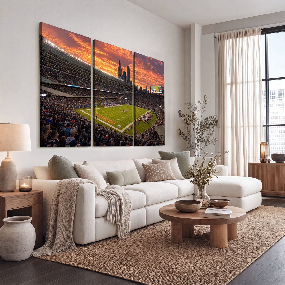 25159364-MGV-CV-36X24 - Stadium Wall Art Canvas Print