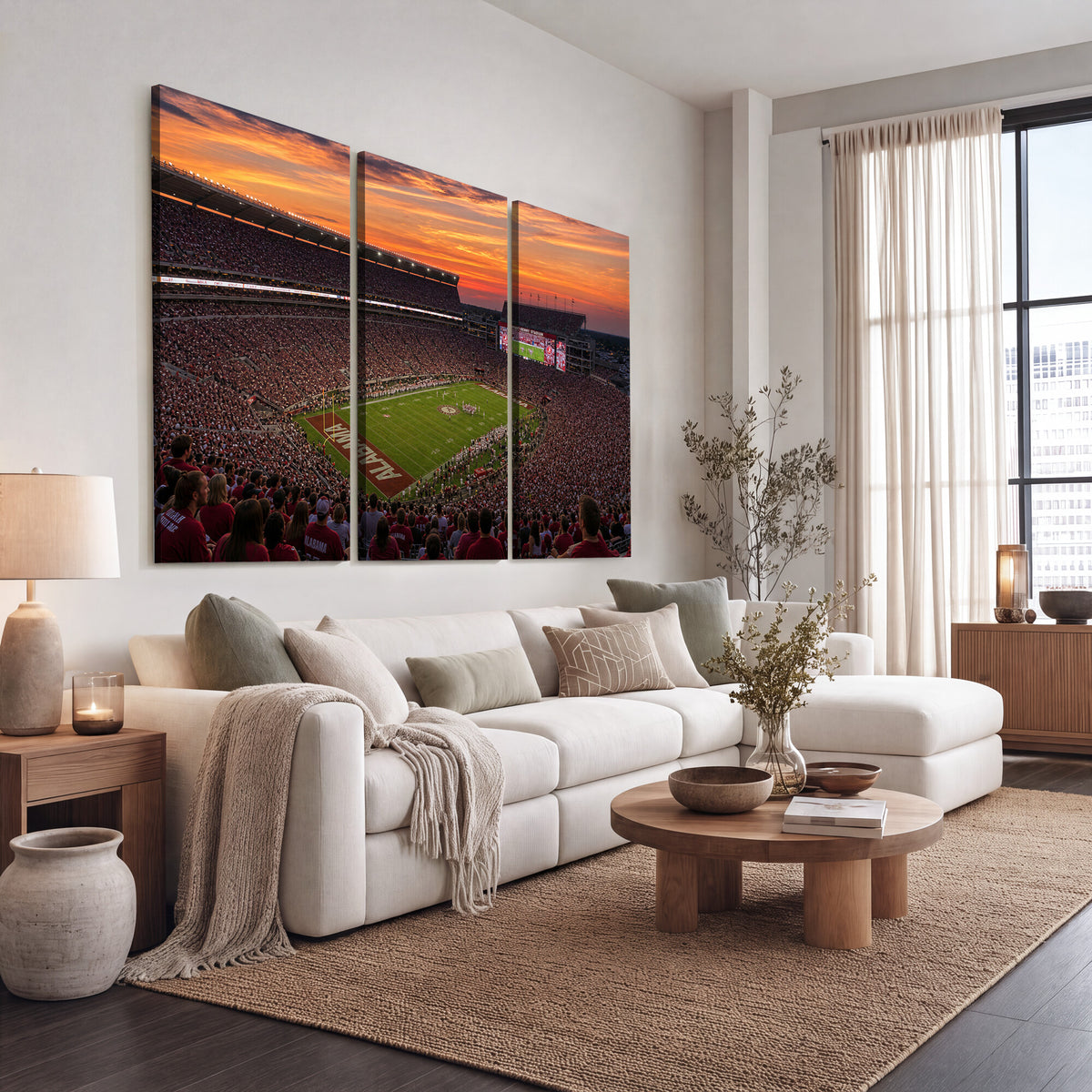 91782096-MGV-CV-36X24 - Stadium Wall Art Canvas Print