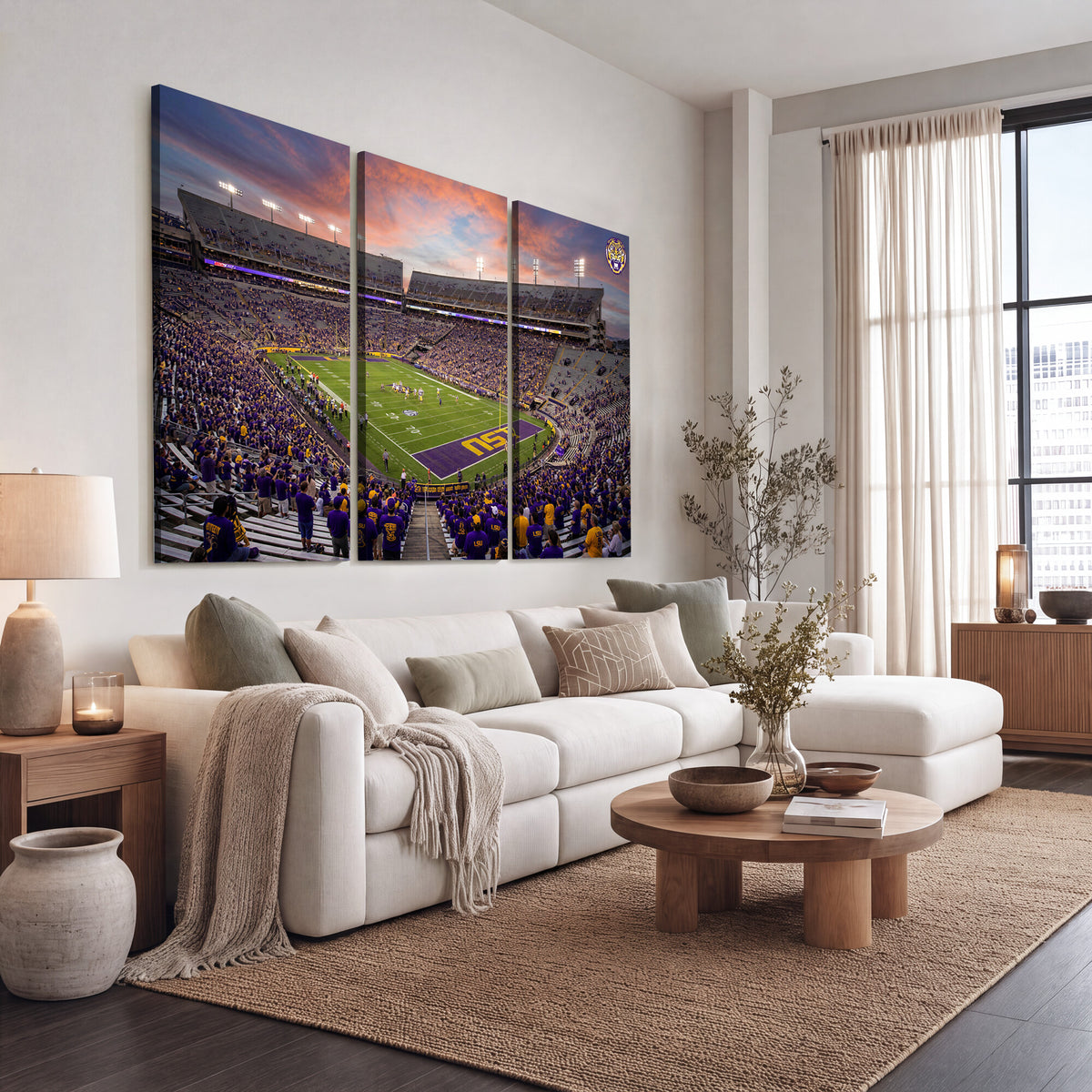 20281385-MGV-CV-36X24 - Stadium Wall Art Canvas Print