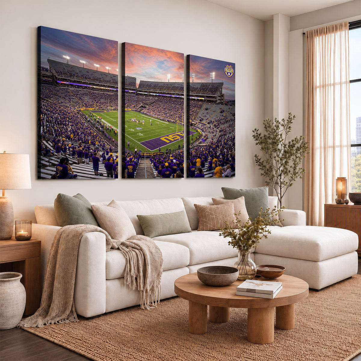 20281385-MGV-CV-36X24 - Stadium Wall Art Canvas Print