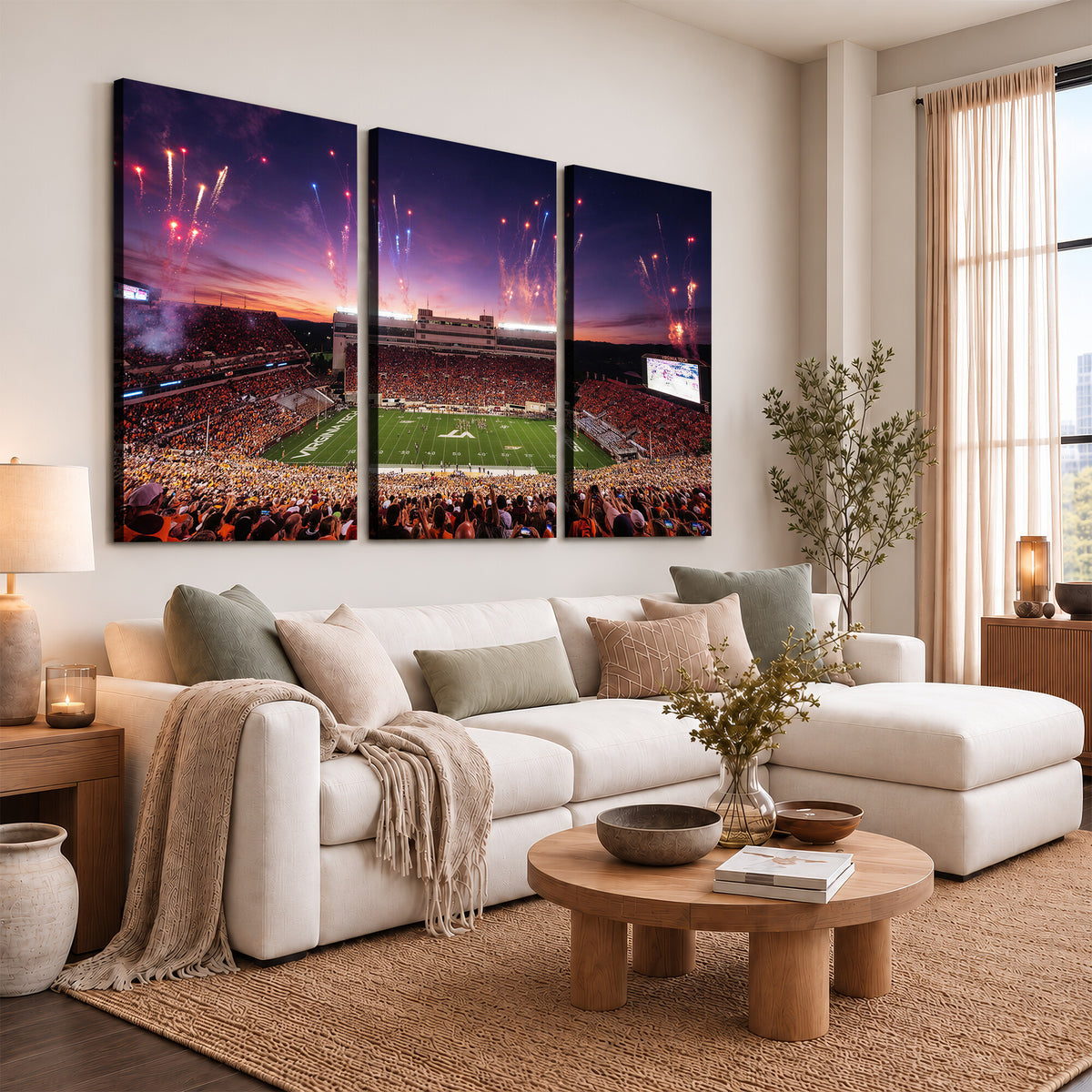 57314829-MGV-CV-36X24 - Stadium Wall Art Canvas Print