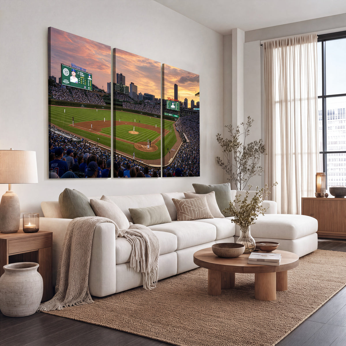 41641466-MGV-CV-36X24 - Stadium Wall Art Canvas Print