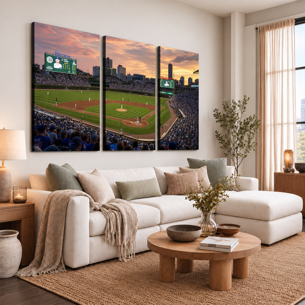 41641466-MGV-CV-36X24 - Stadium Wall Art Canvas Print