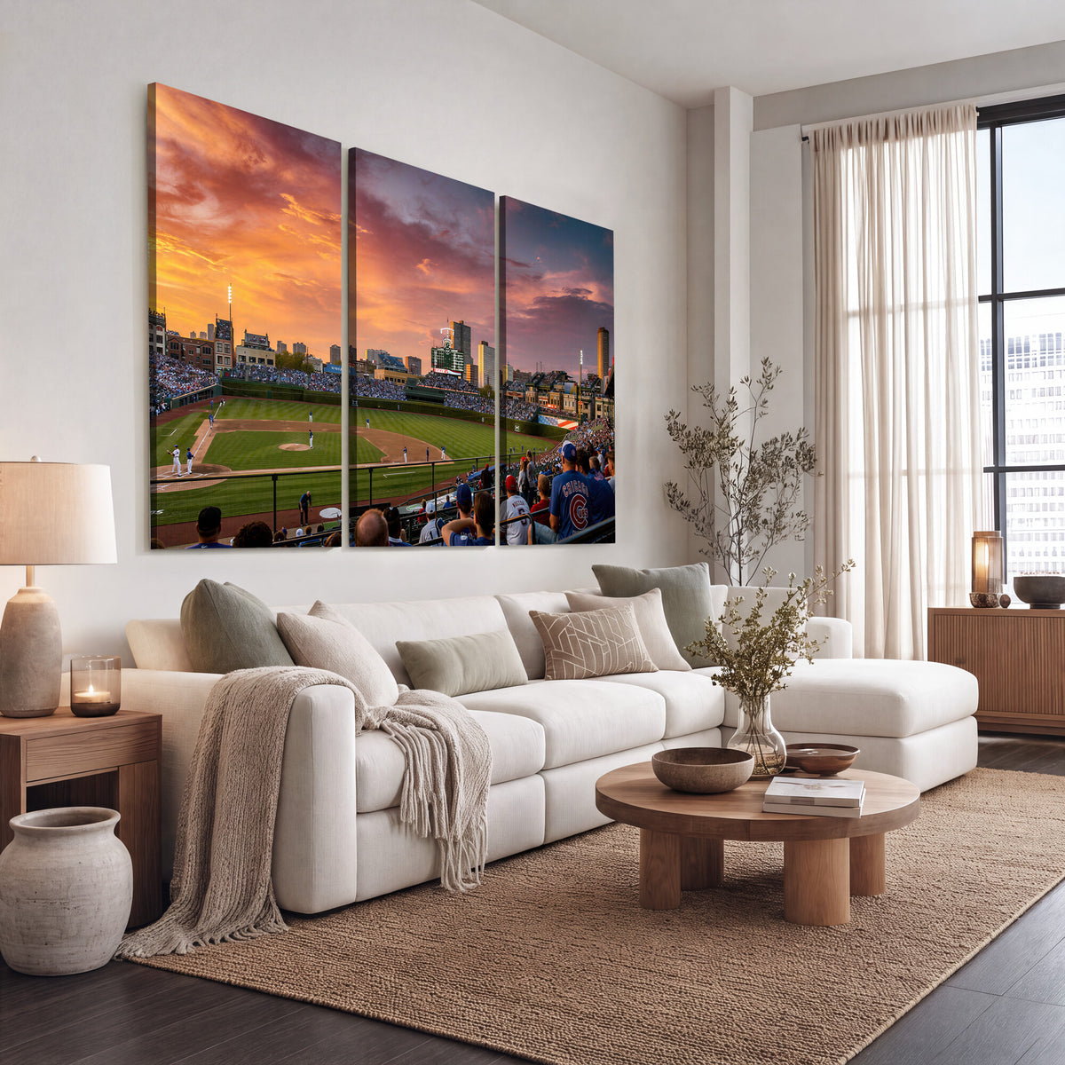 94073020-MGV-CV-36X24 - Stadium Wall Art Canvas Print