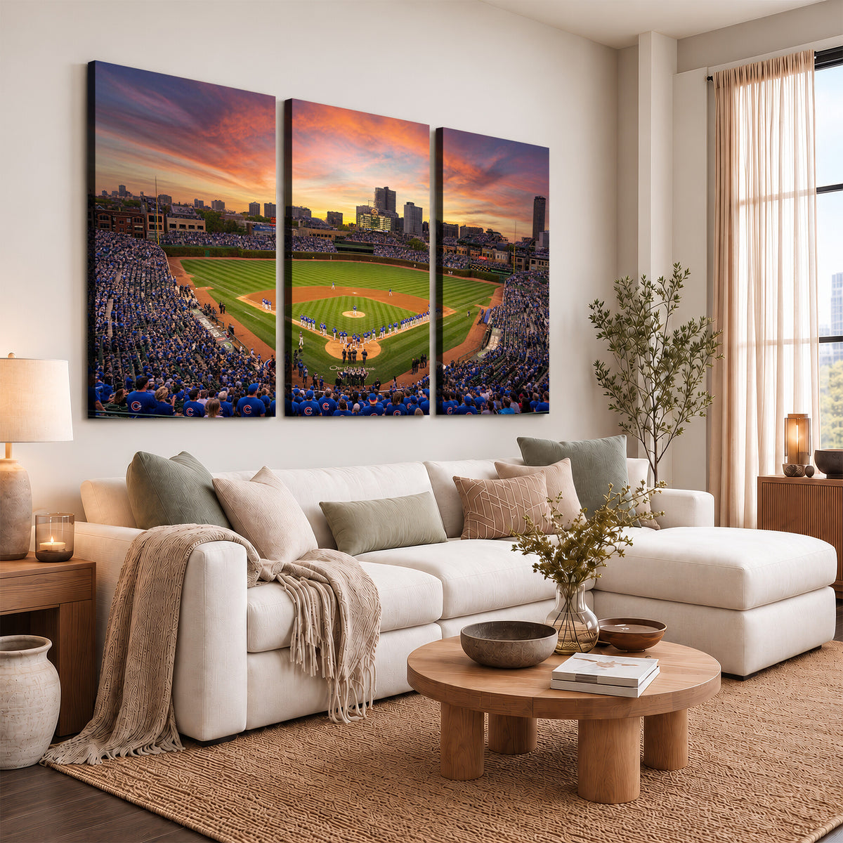 42812246-MGV-CV-36X24 - Stadium Wall Art Canvas Print