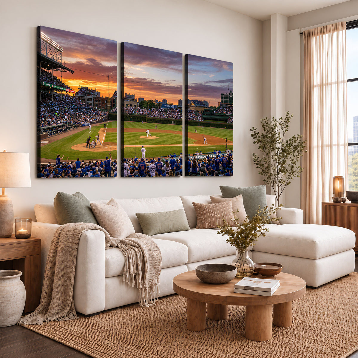 71103551-MGV-CV-36X24 - Stadium Wall Art Canvas Print