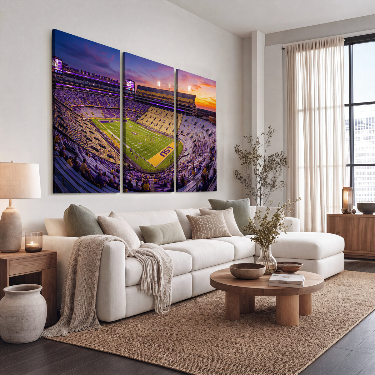 21378512-MGV-CV-36X24 - Stadium Wall Art Canvas Print