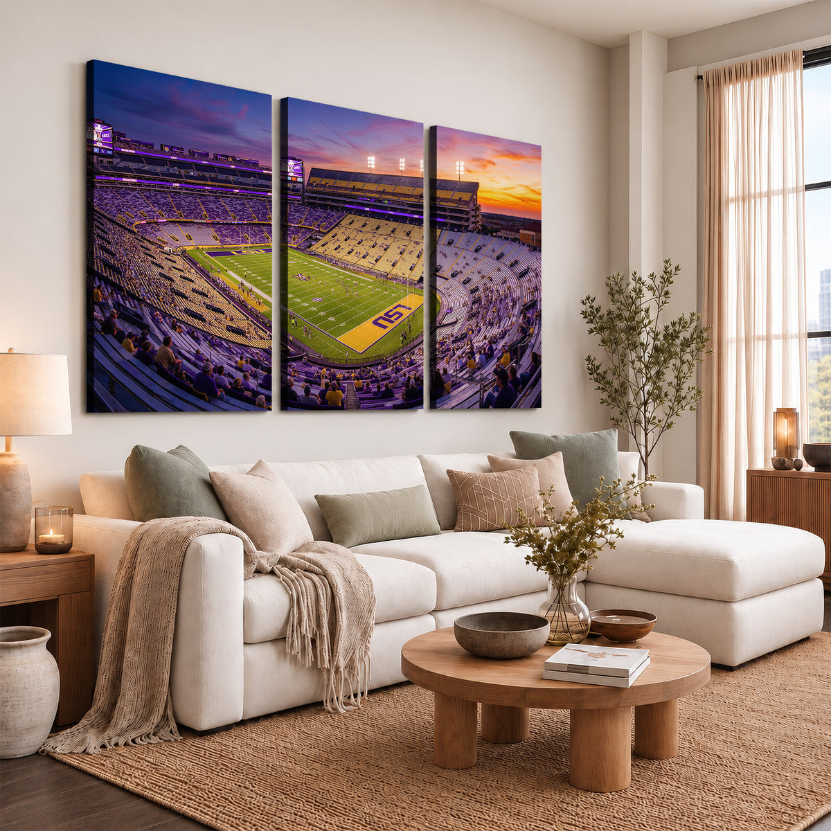 21378512-MGV-CV-36X24 - Stadium Wall Art Canvas Print