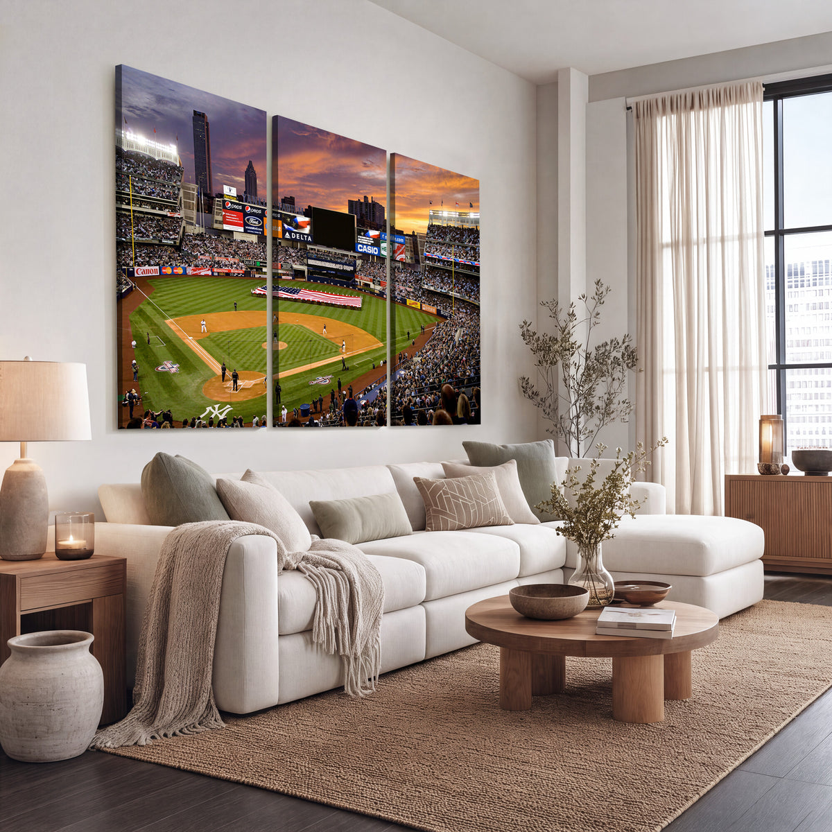 39000124-MGV-CV-36X24 - Stadium Wall Art Canvas Print