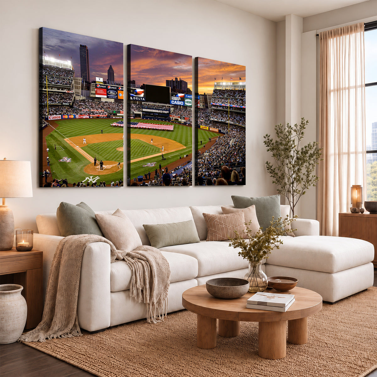 39000124-MGV-CV-36X24 - Stadium Wall Art Canvas Print