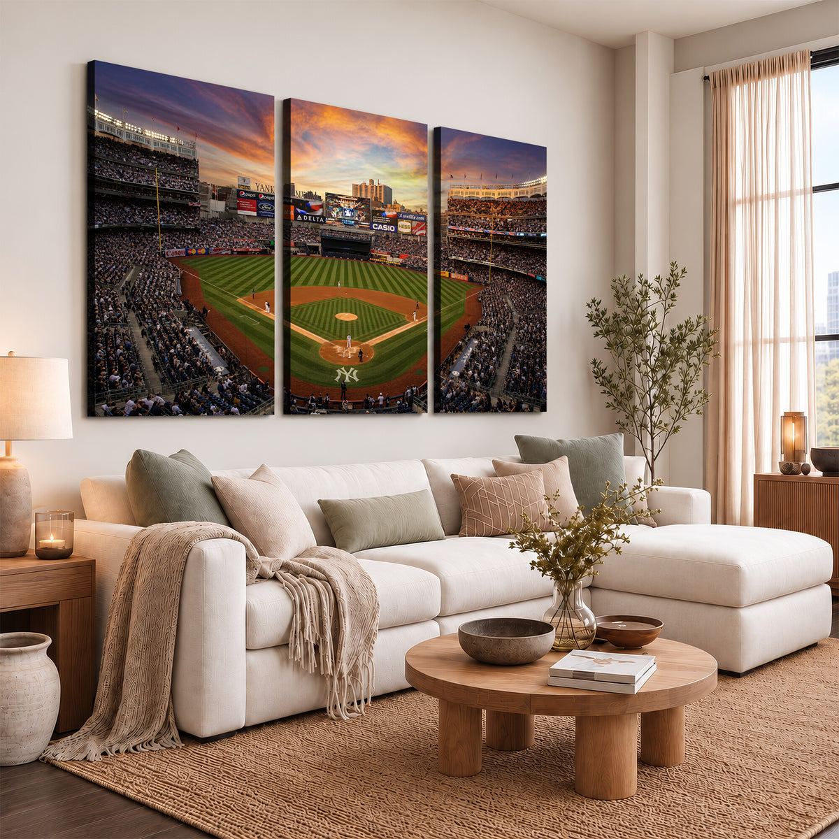 71157927-MGV-CV-36X24 - Stadium Wall Art Canvas Print