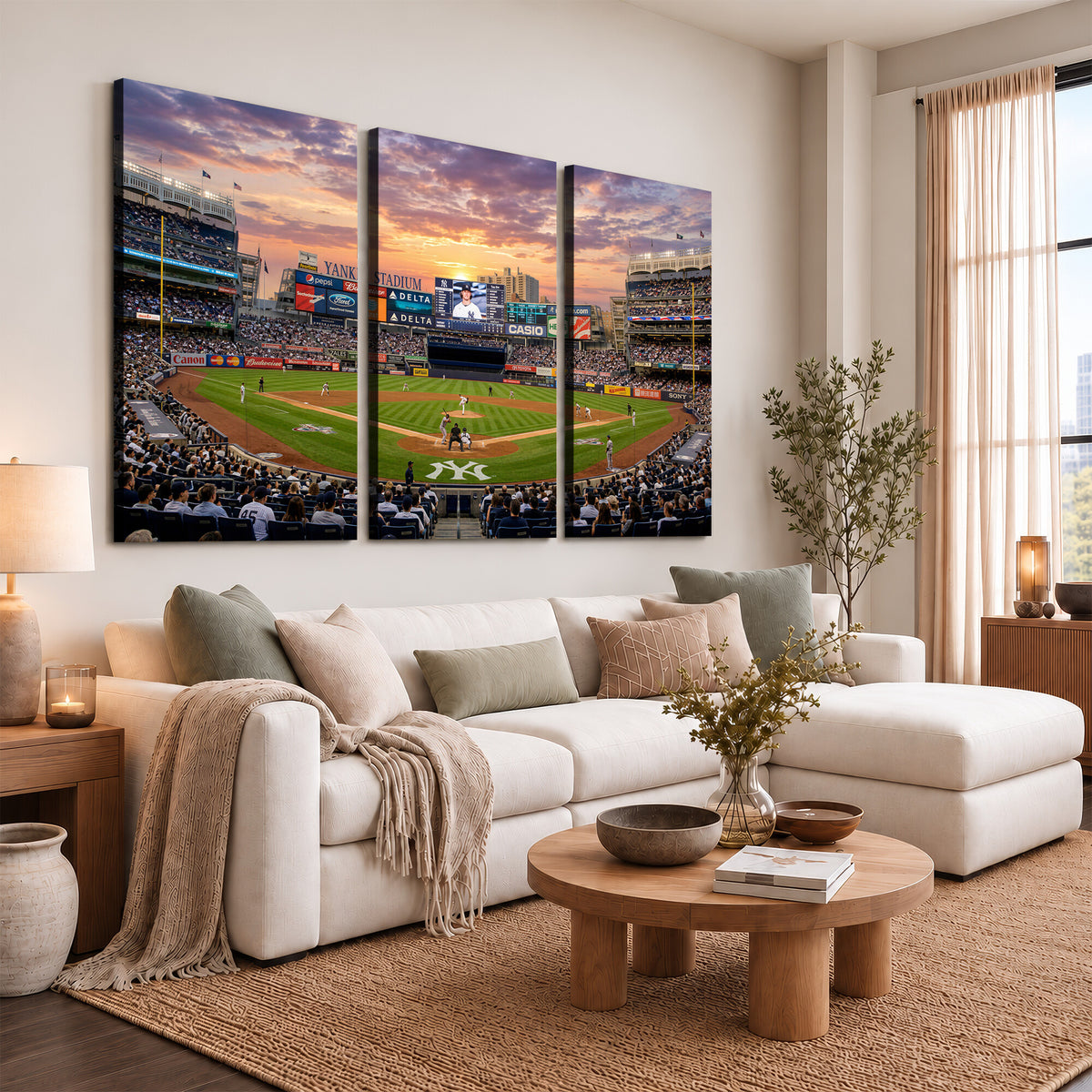 26297292-MGV-CV-36X24 - Stadium Wall Art Canvas Print