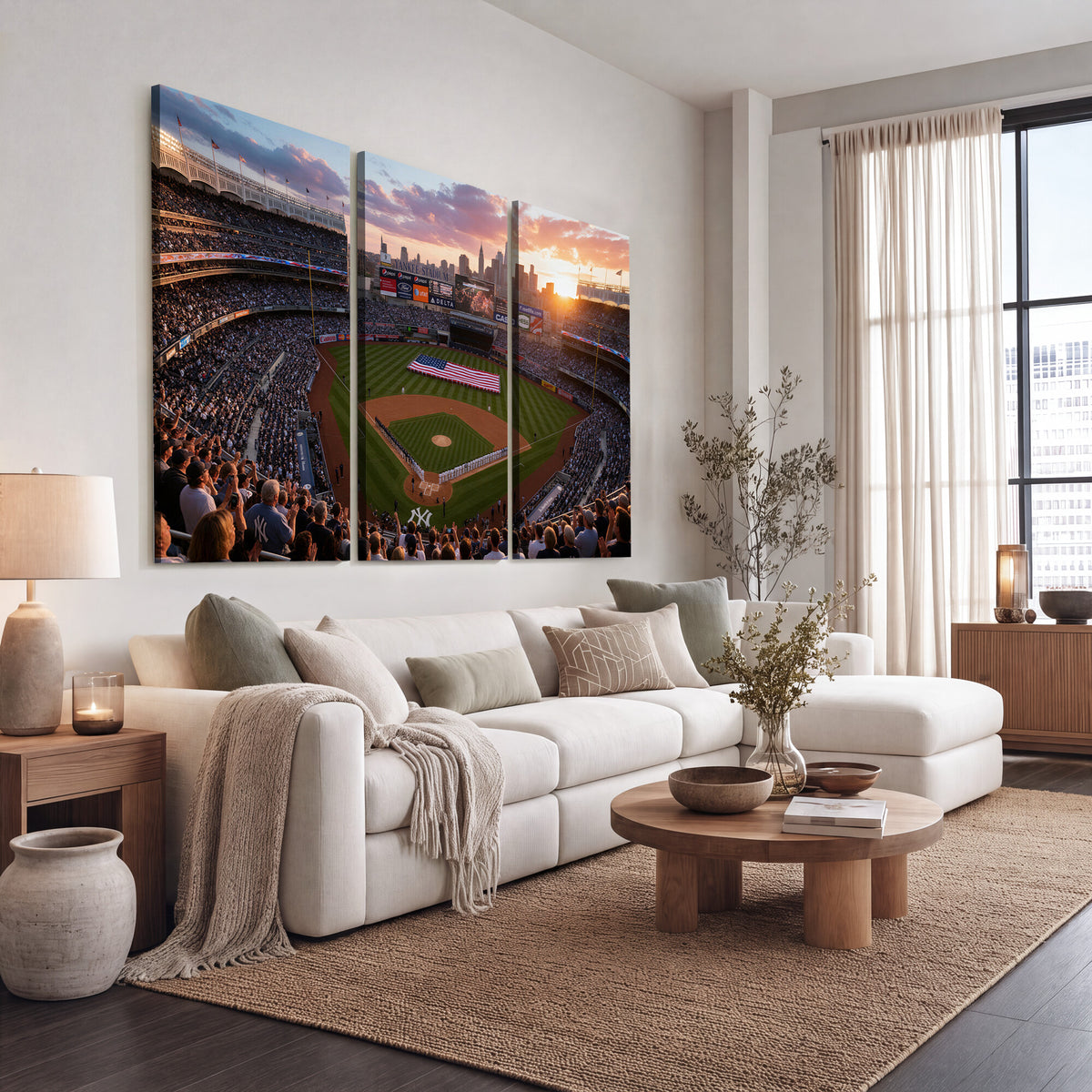 43632742-MGV-CV-36X24 - Stadium Wall Art Canvas Print