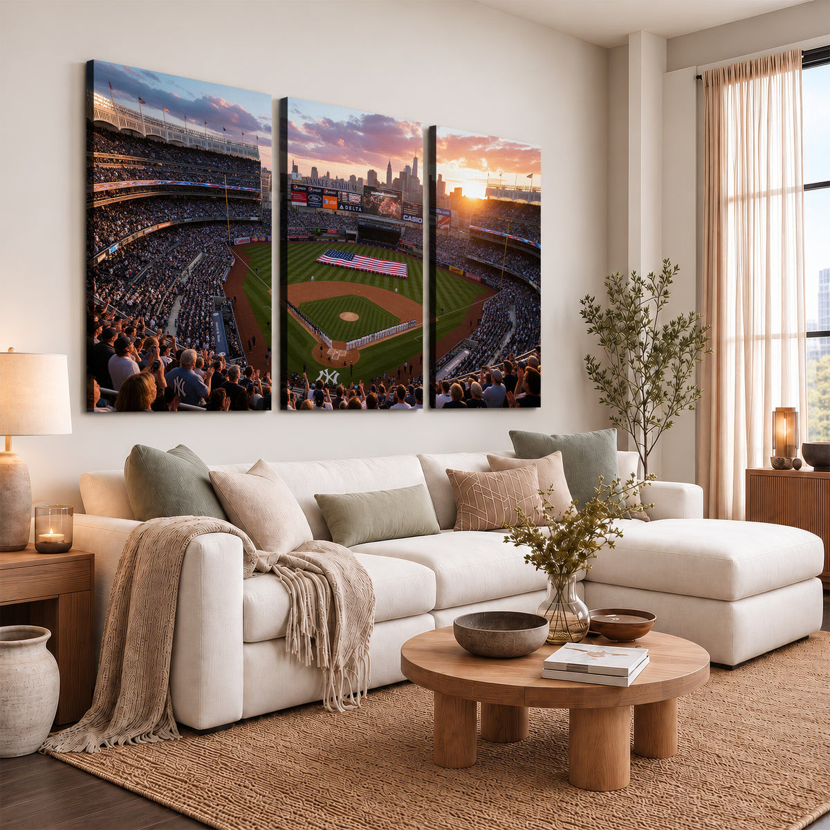 43632742-MGV-CV-36X24 - Stadium Wall Art Canvas Print