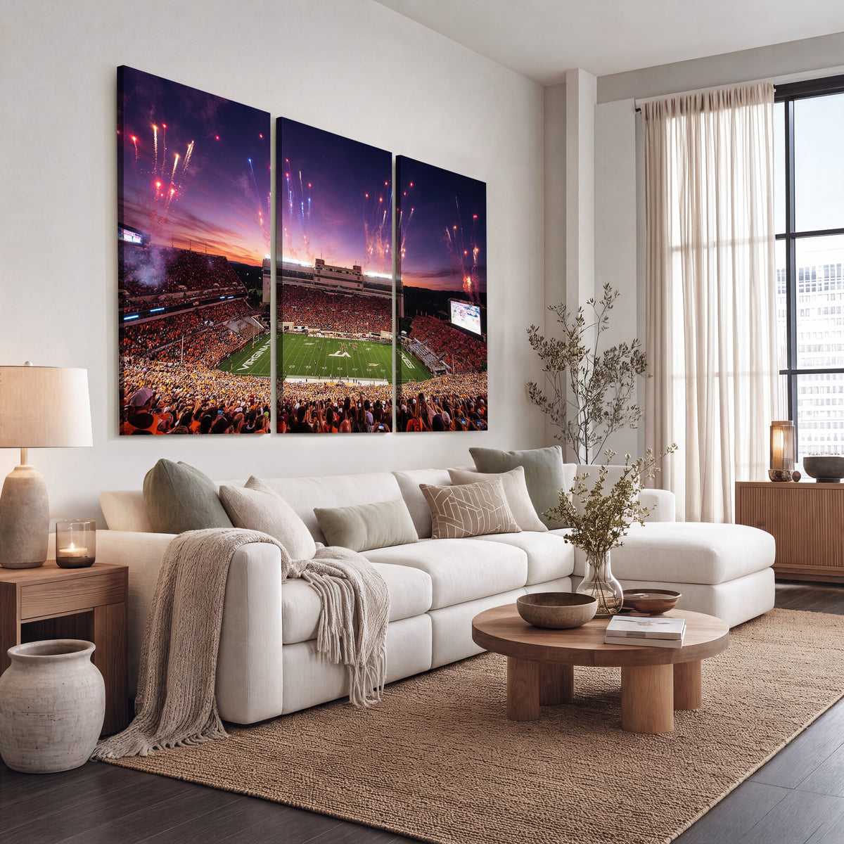 60785214-MGV-CV-36X24 - Stadium Wall Art Canvas Print