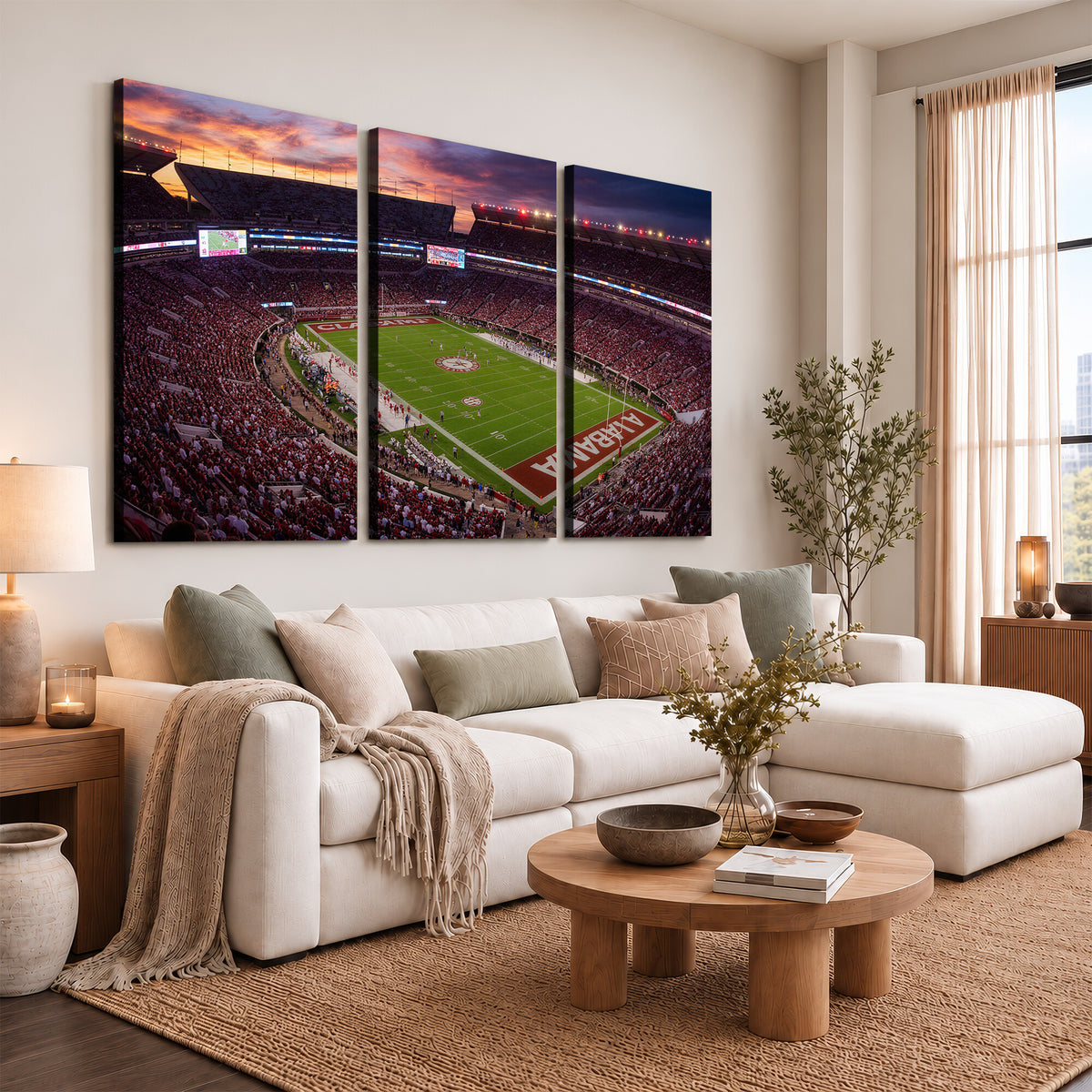 59537492-MGV-CV-36X24 - Stadium Wall Art Canvas Print