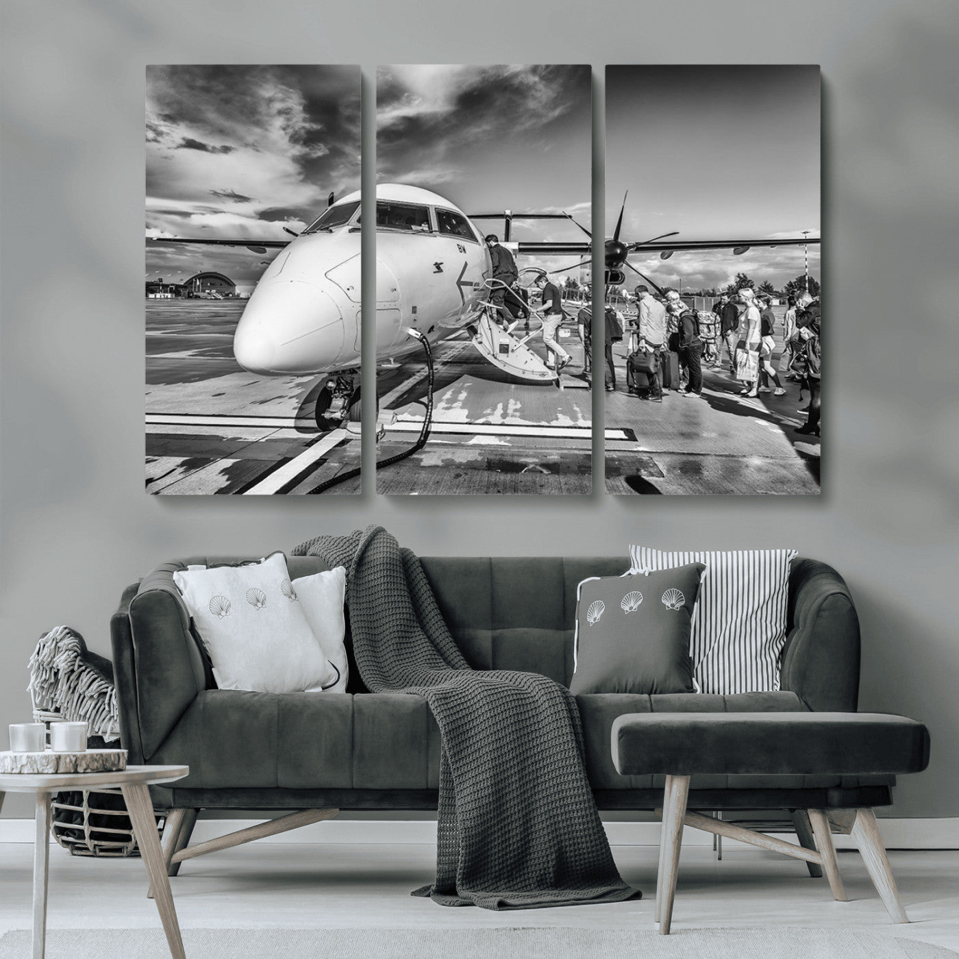 MGV-CV-48X32-3P - Planet Wall Art Canvas Print