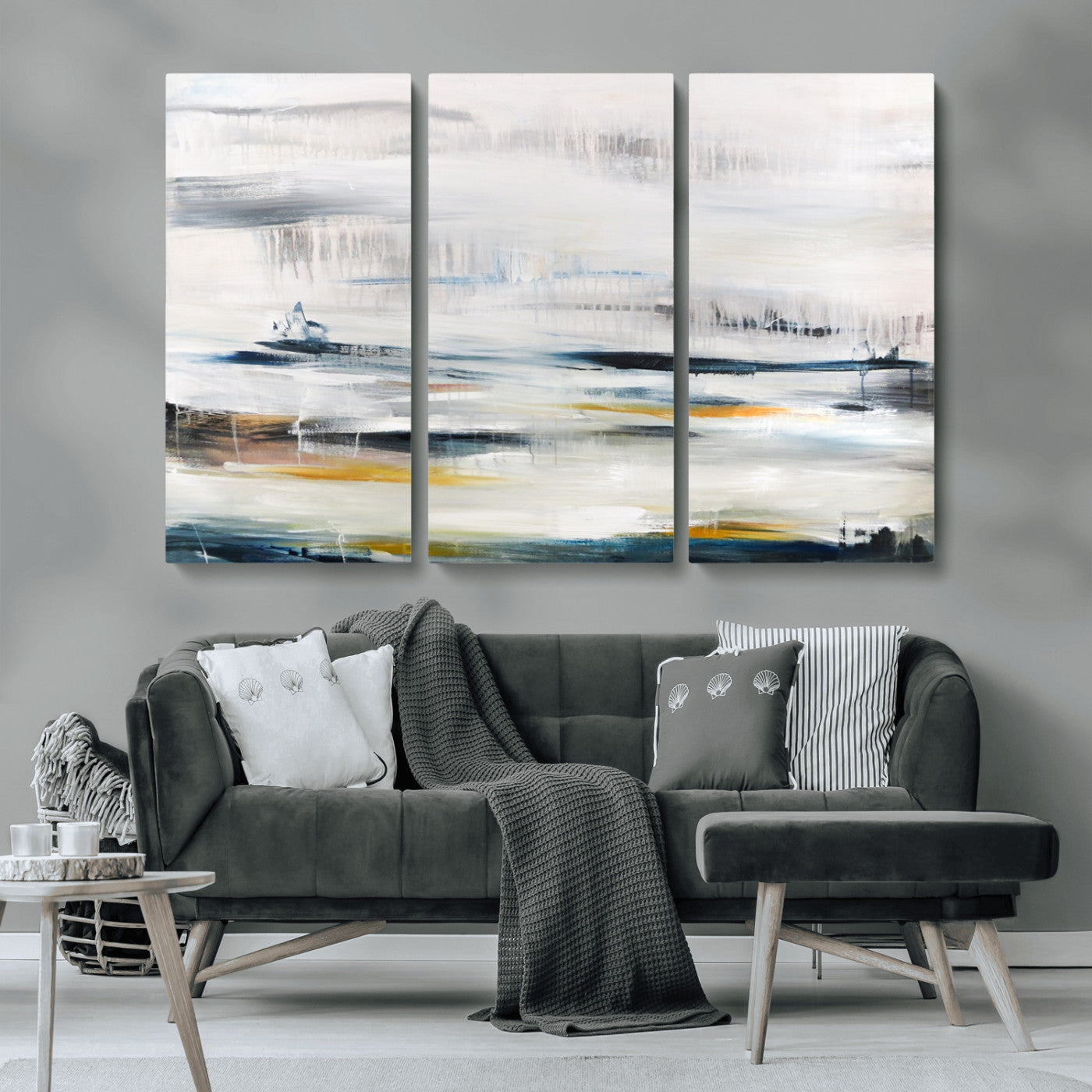 74932-MGV-CV-36X24-Soft Color Abstract Canvas Print