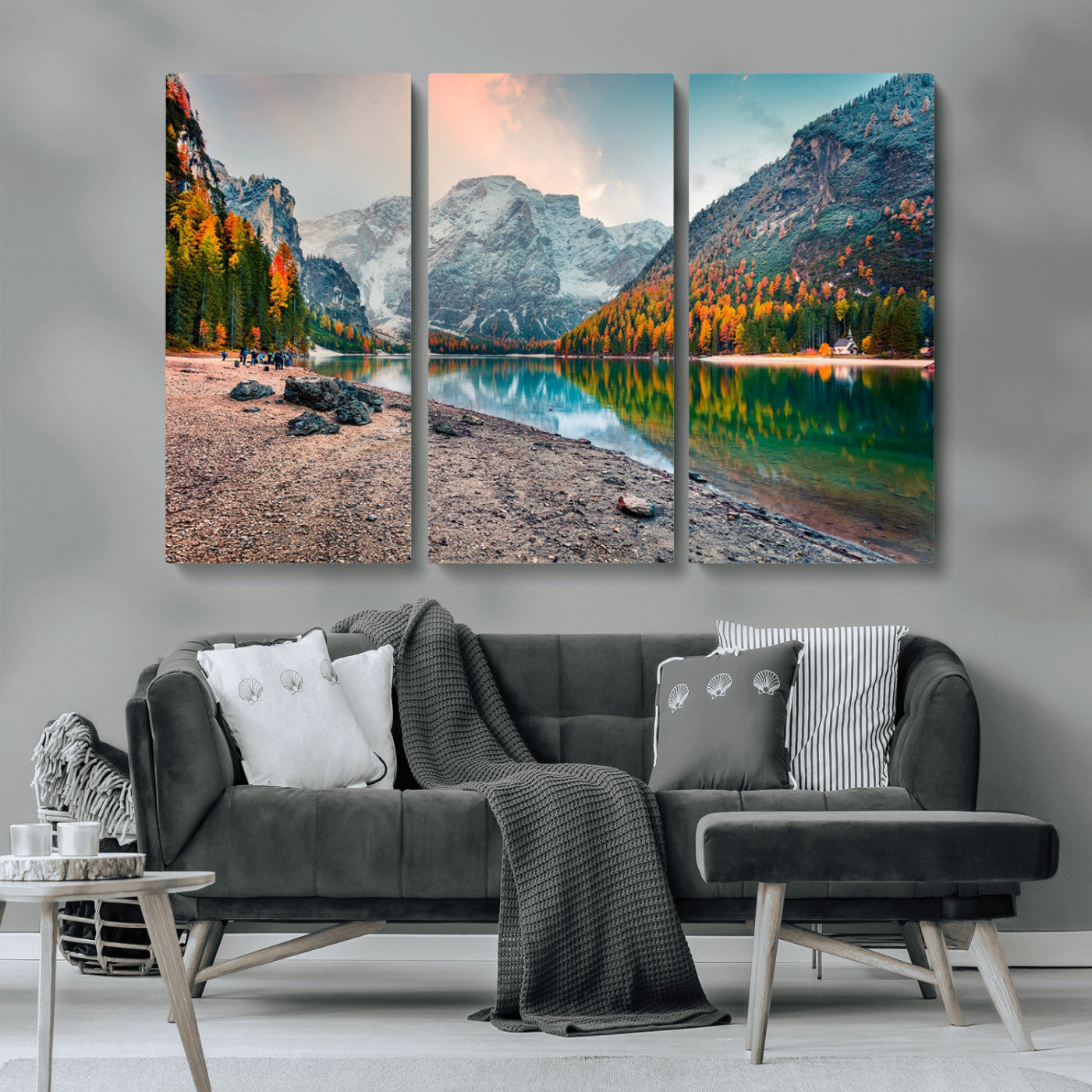 MGV-CV-48X32-3P - Spectacular Autumn Wall Art Canvas Print